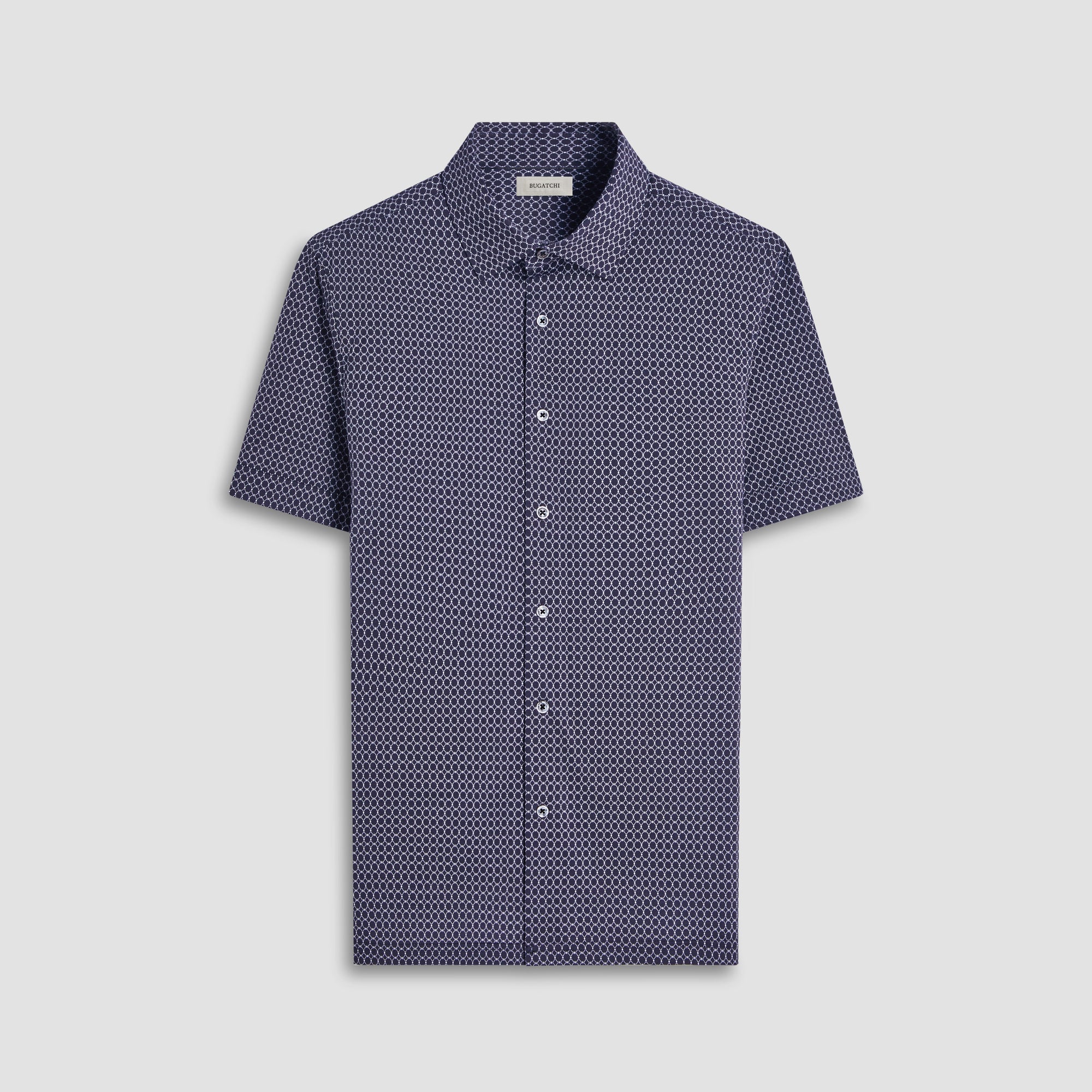 Milo Geometric Hexagon OoohCotton Short-Sleeve Shirt