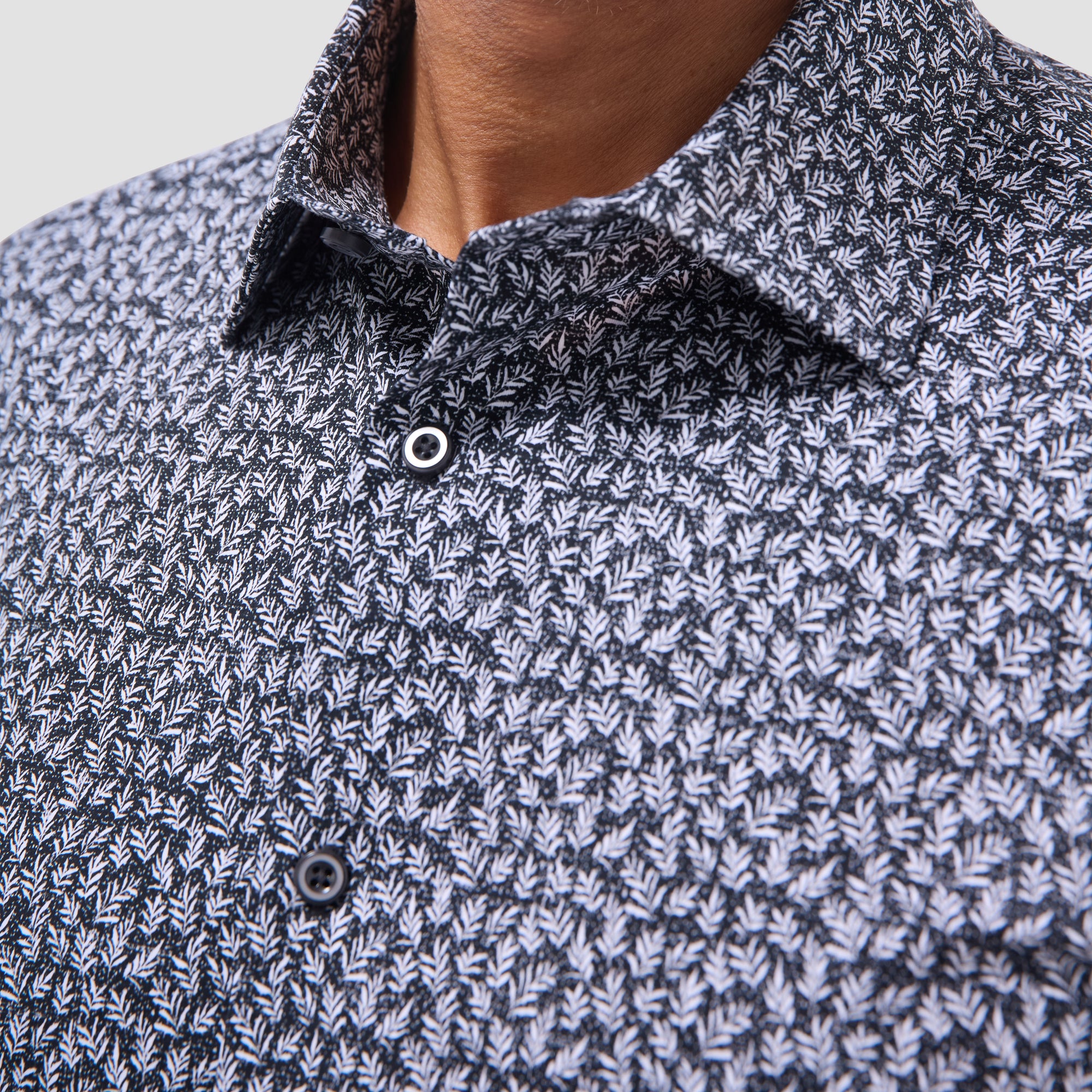 James Leaf Print OoohCotton Shirt