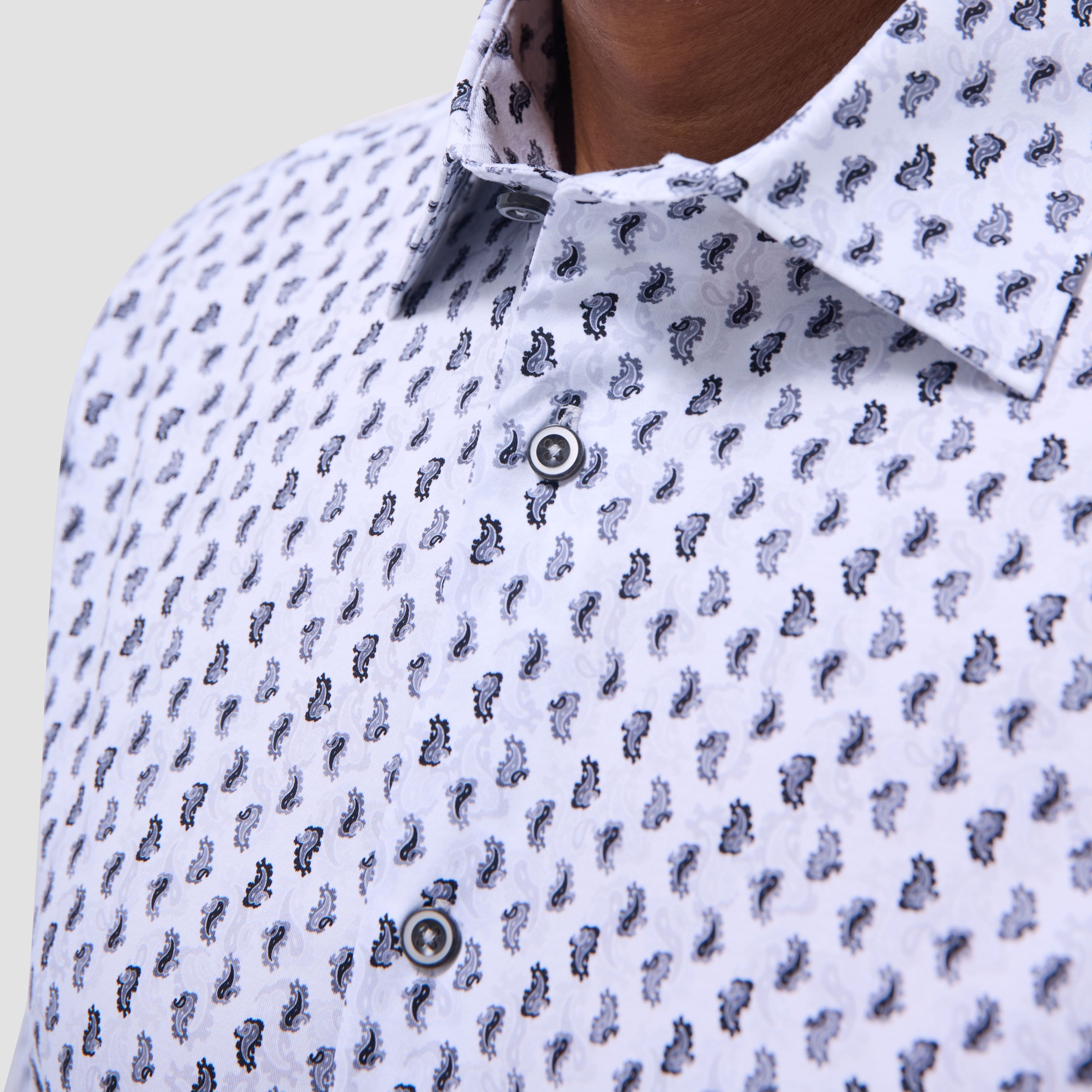 platinum dress shirt Rails | Wyatt Shirt - Platinum Etch | Premium Cotton | Size XXL