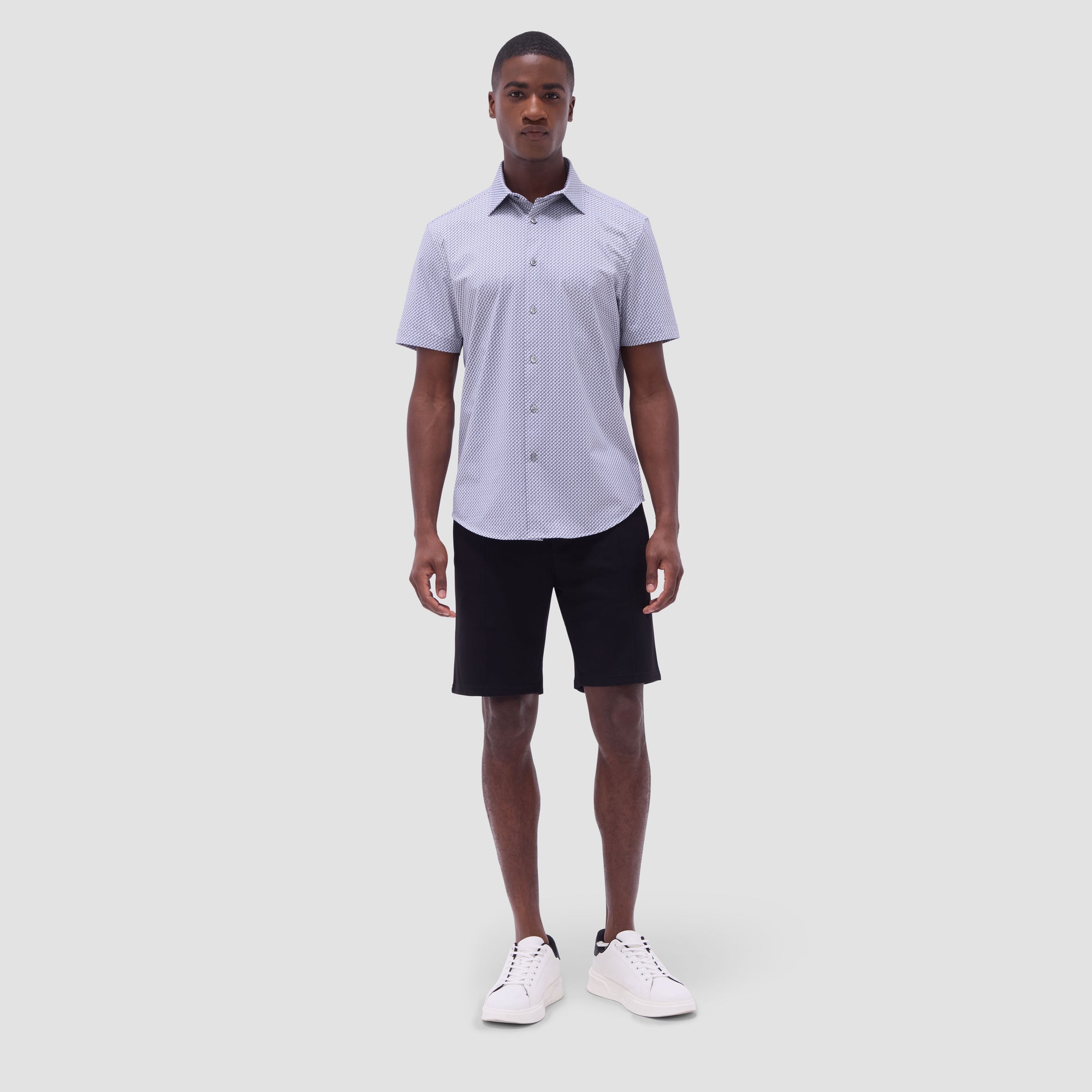 Miles Seigaiha OoohCotton Short-Sleeve Shirt