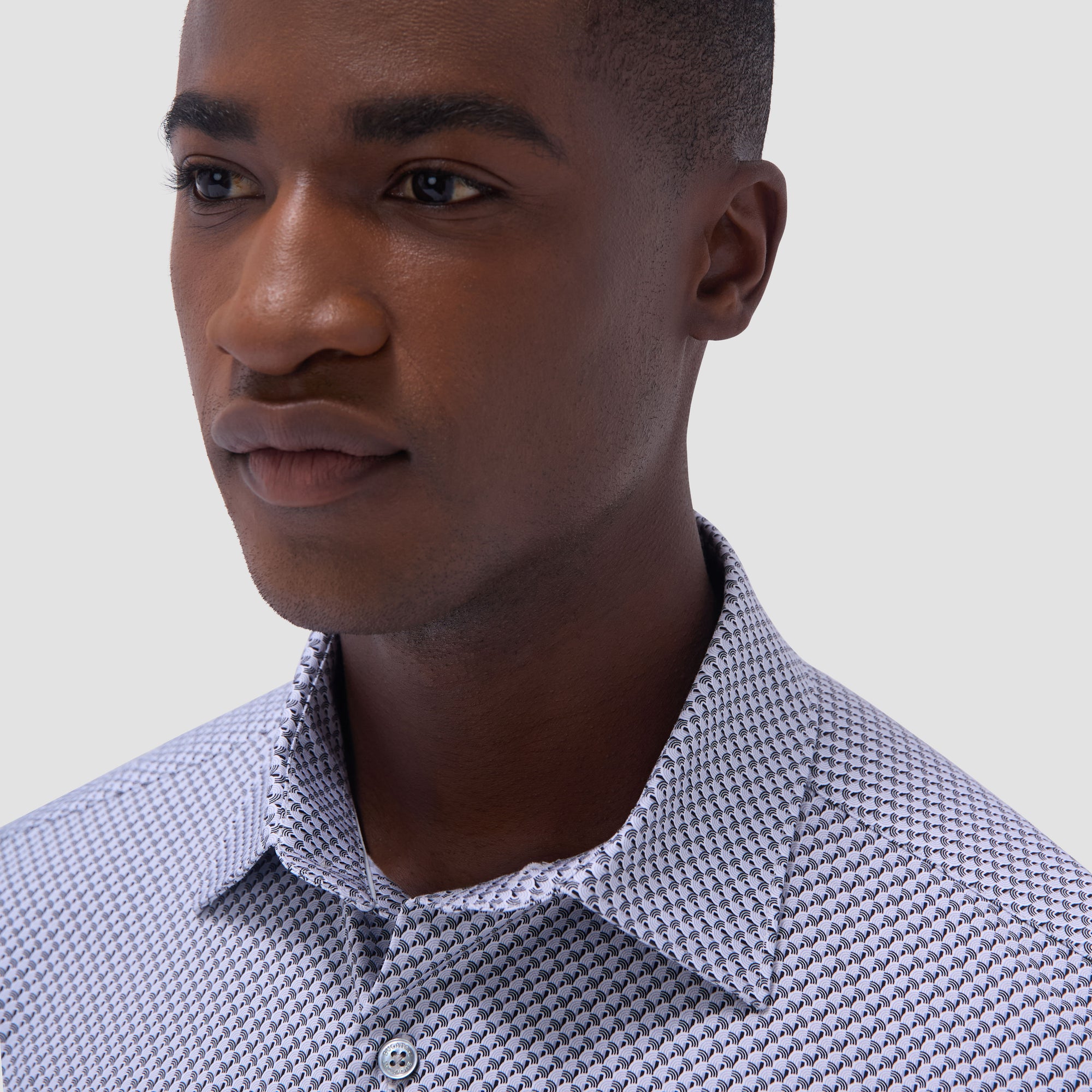 Miles Seigaiha OoohCotton Short-Sleeve Shirt