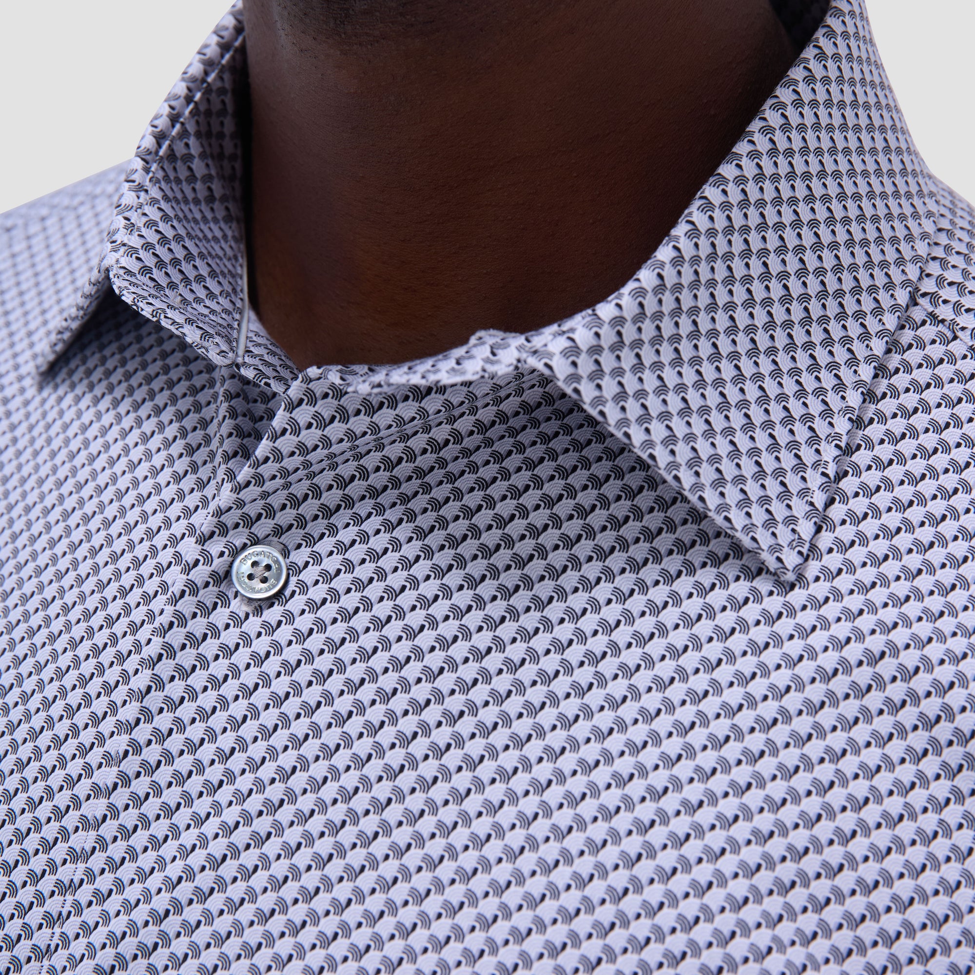 Miles Seigaiha OoohCotton Short-Sleeve Shirt