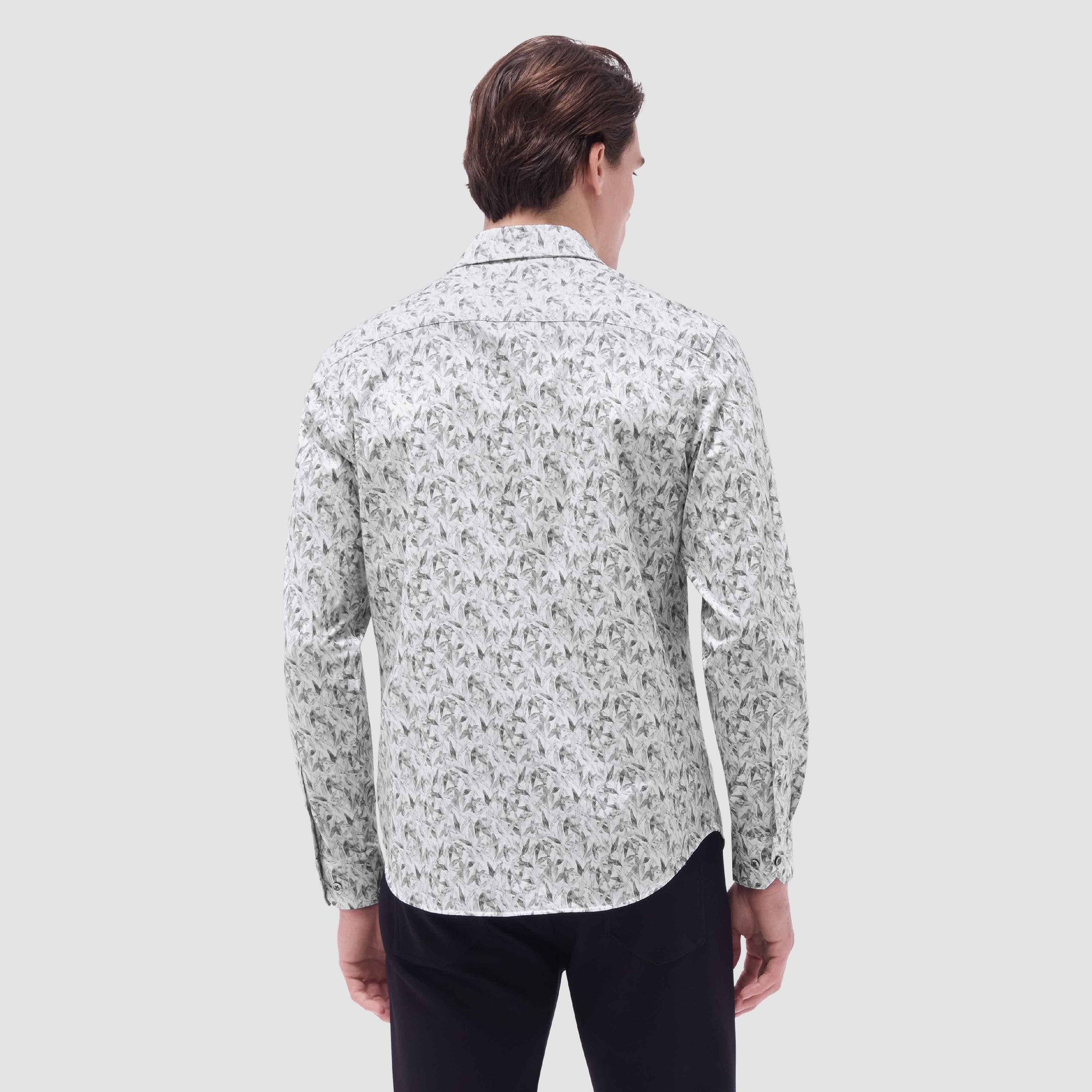 James Leaf Print OoohCotton Shirt