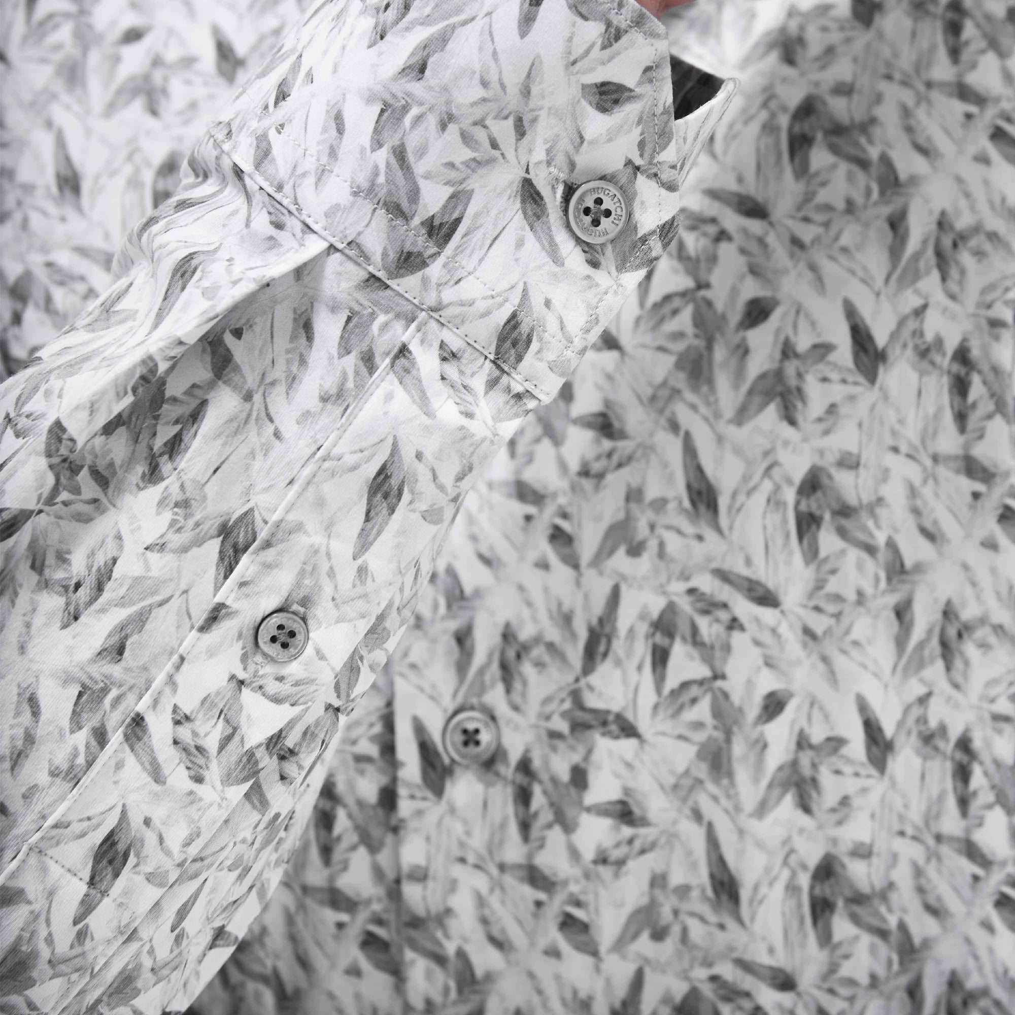 James Leaf Print OoohCotton Shirt