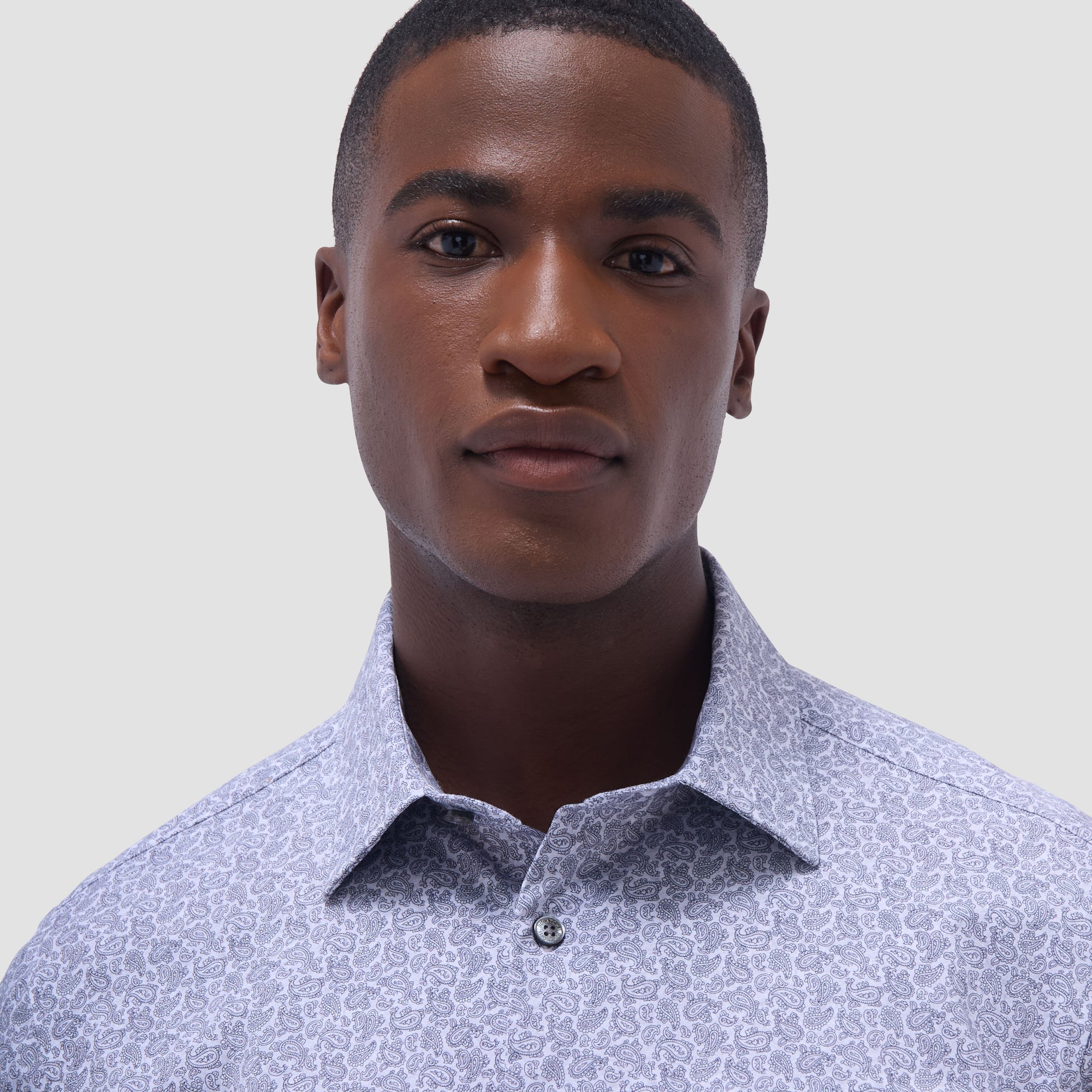 Milo Paisley OoohCotton Short-Sleeve Shirt