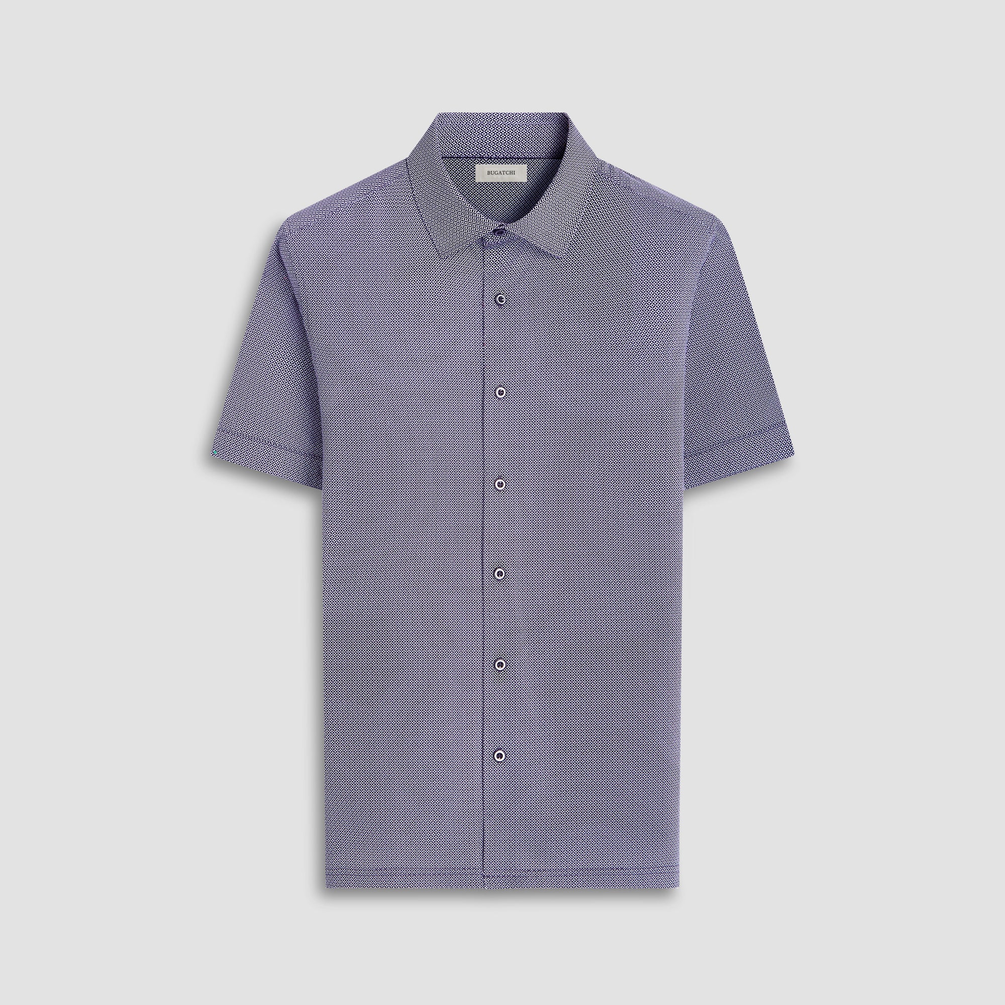 Milo Geometric OoohCotton Short-Sleeve Shirt