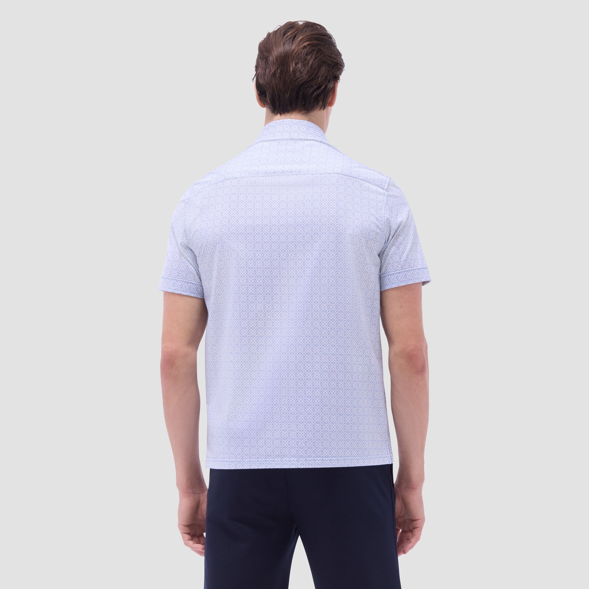 Milo Geometric OoohCotton Short-Sleeve Shirt