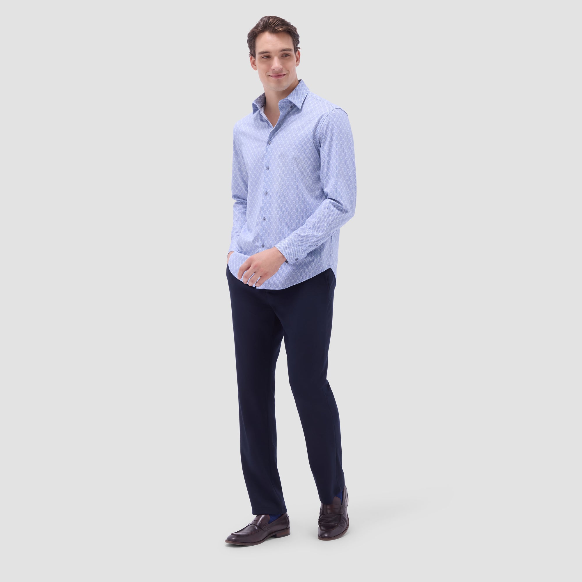 Jules Diamond Check OoohCotton Shirt