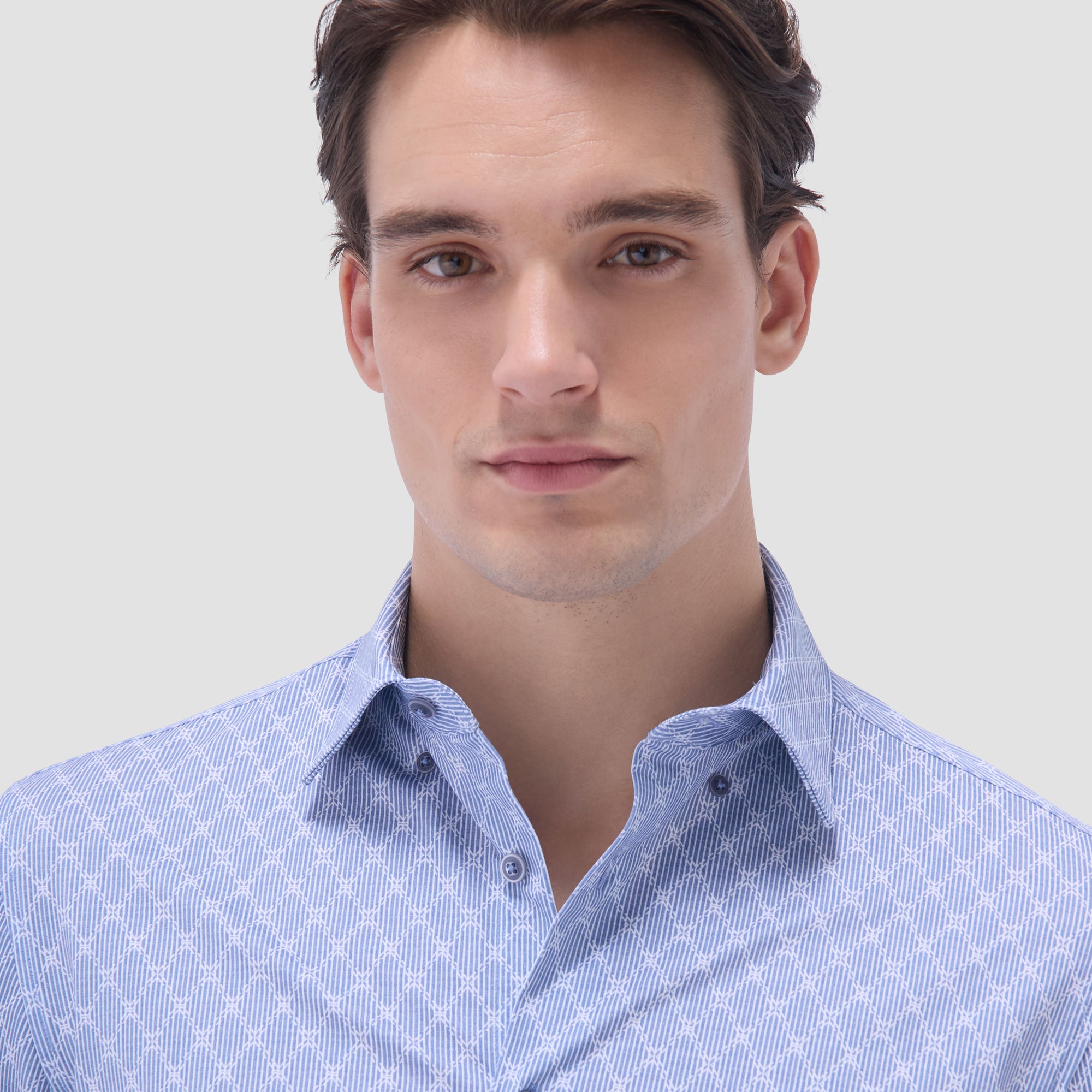 Jules Diamond Check OoohCotton Shirt