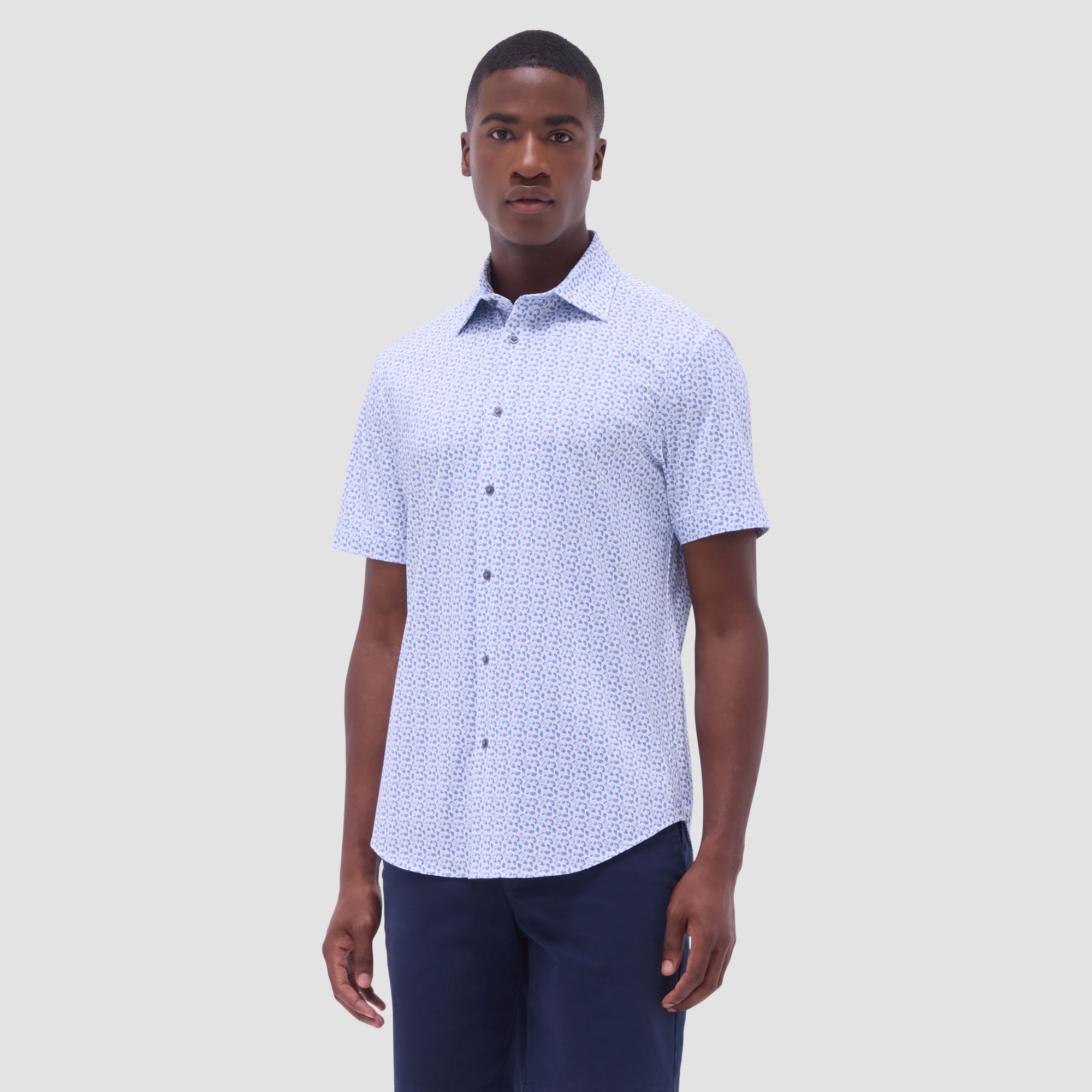 Miles Abstract OoohCotton Short-Sleeve Shirt