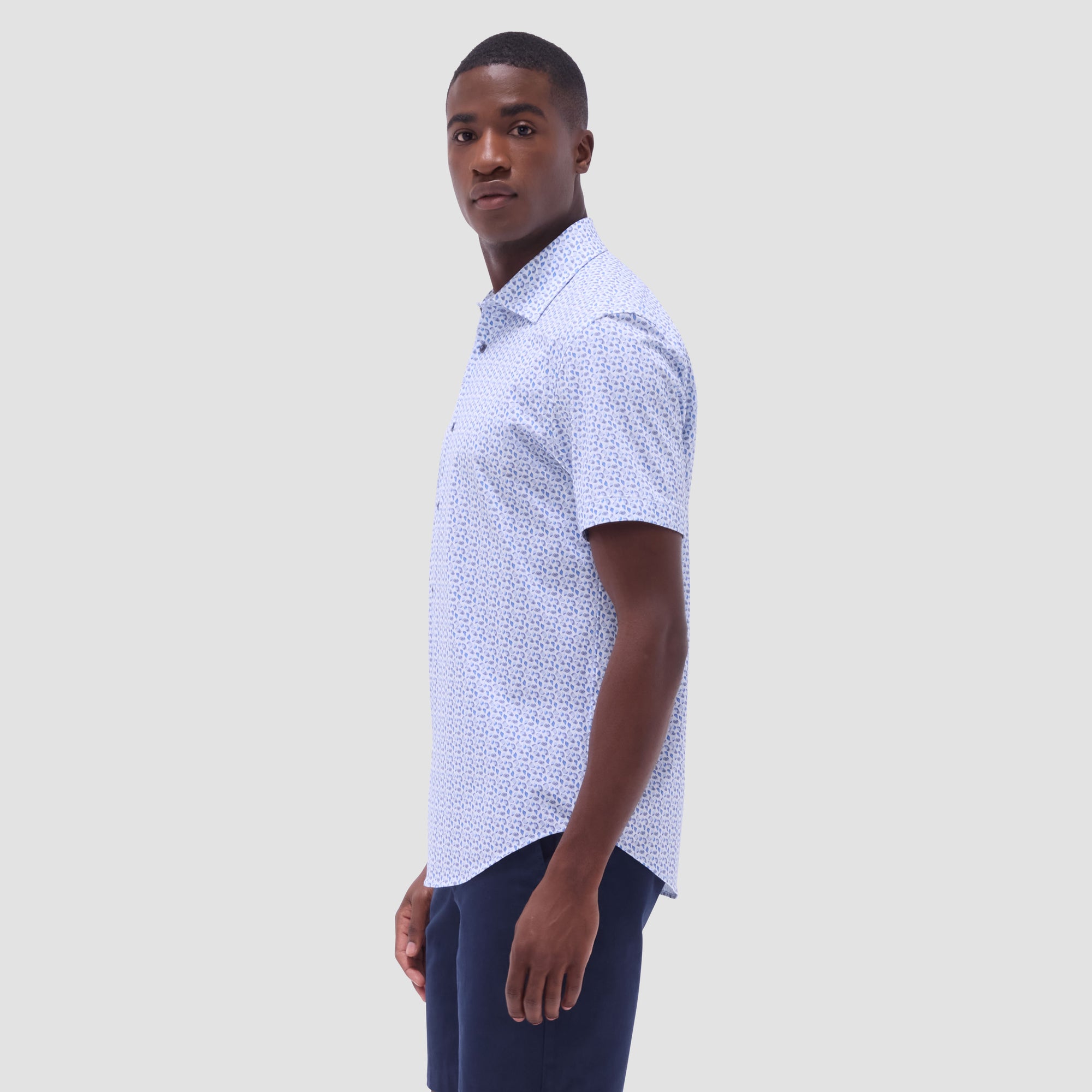 Miles Abstract OoohCotton Short-Sleeve Shirt