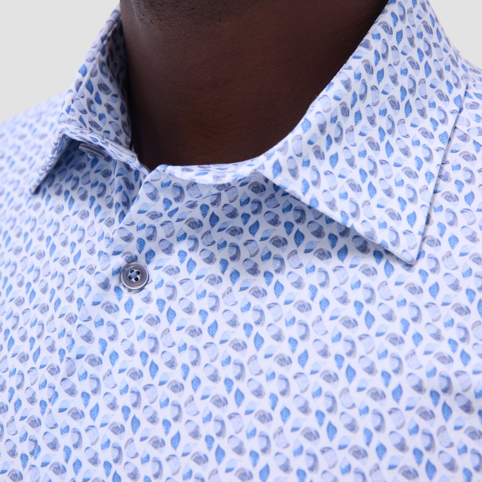 Miles Abstract OoohCotton Short-Sleeve Shirt