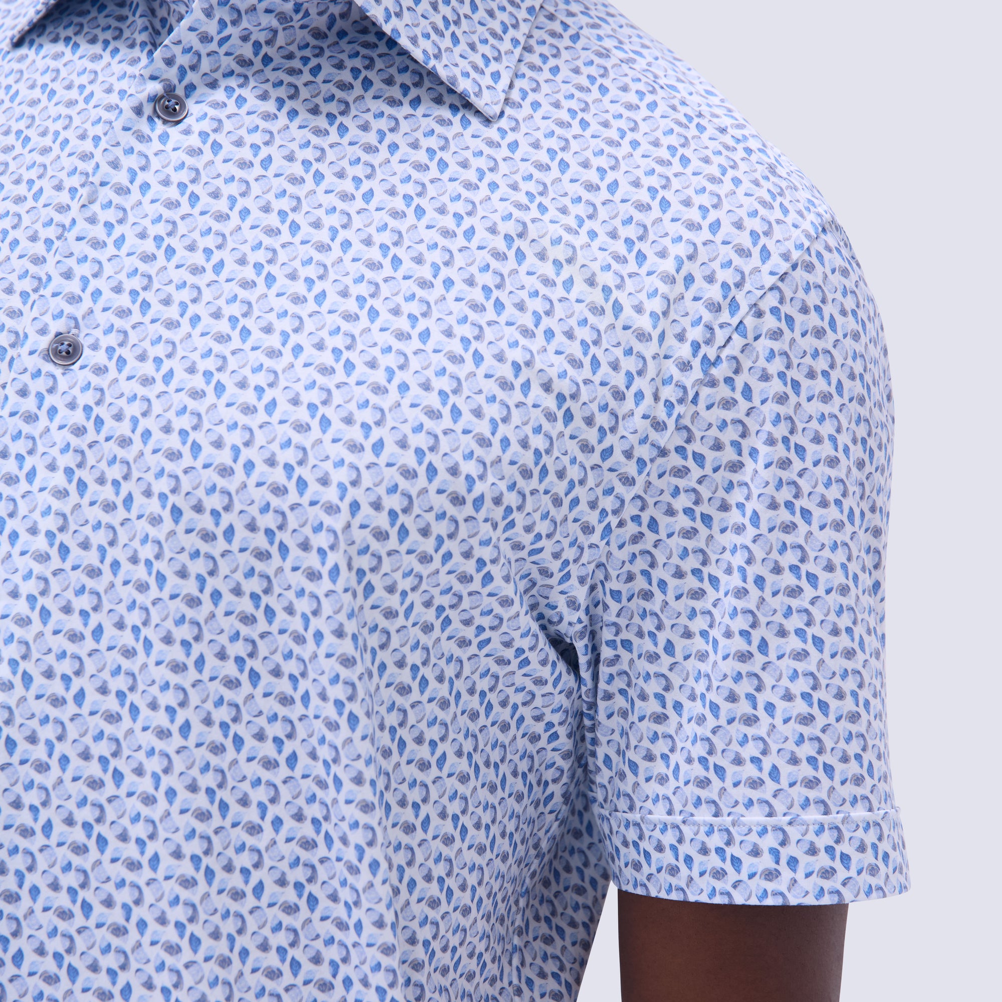 Miles Abstract OoohCotton Short-Sleeve Shirt