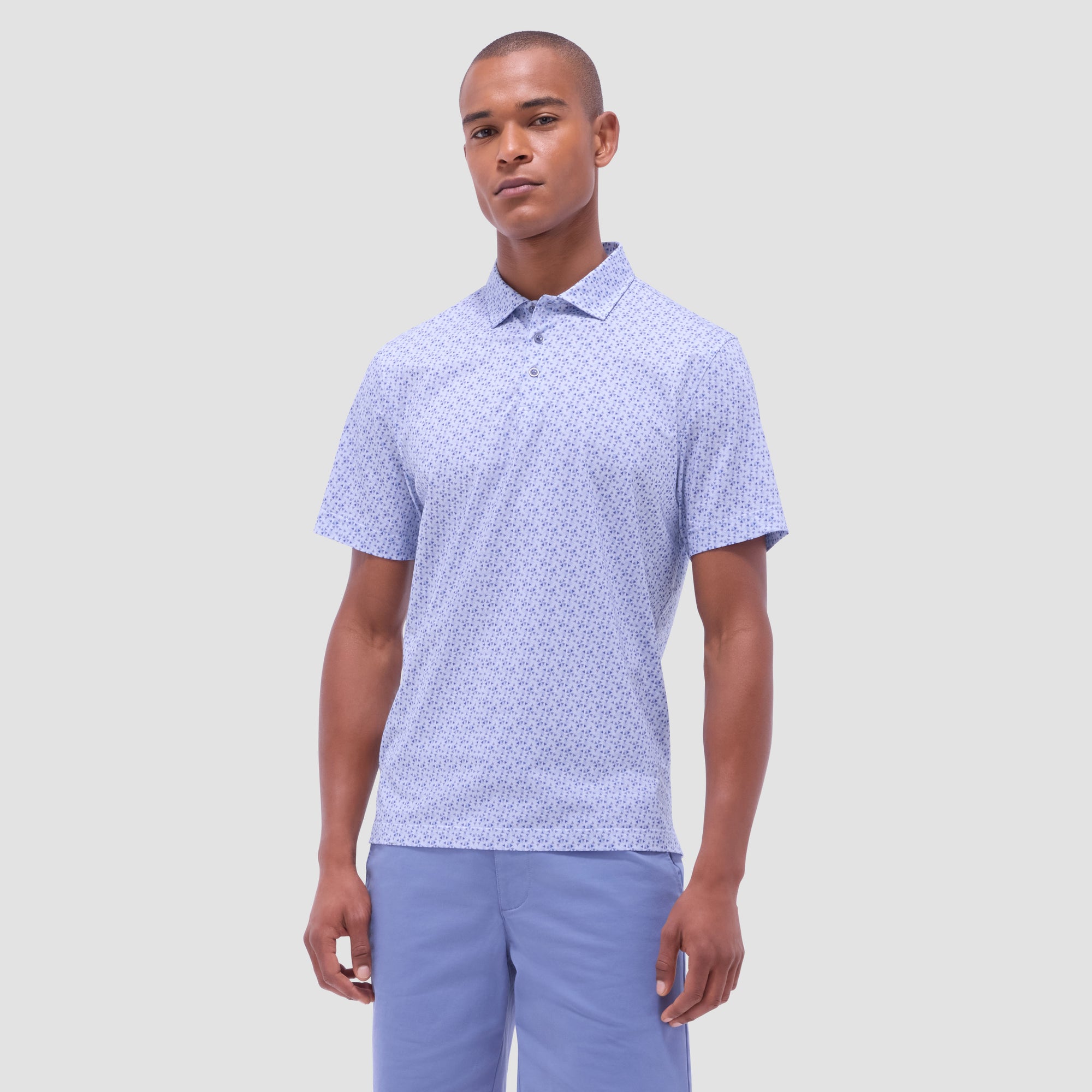 Victor Geometric OoohCotton Polo Shirt
