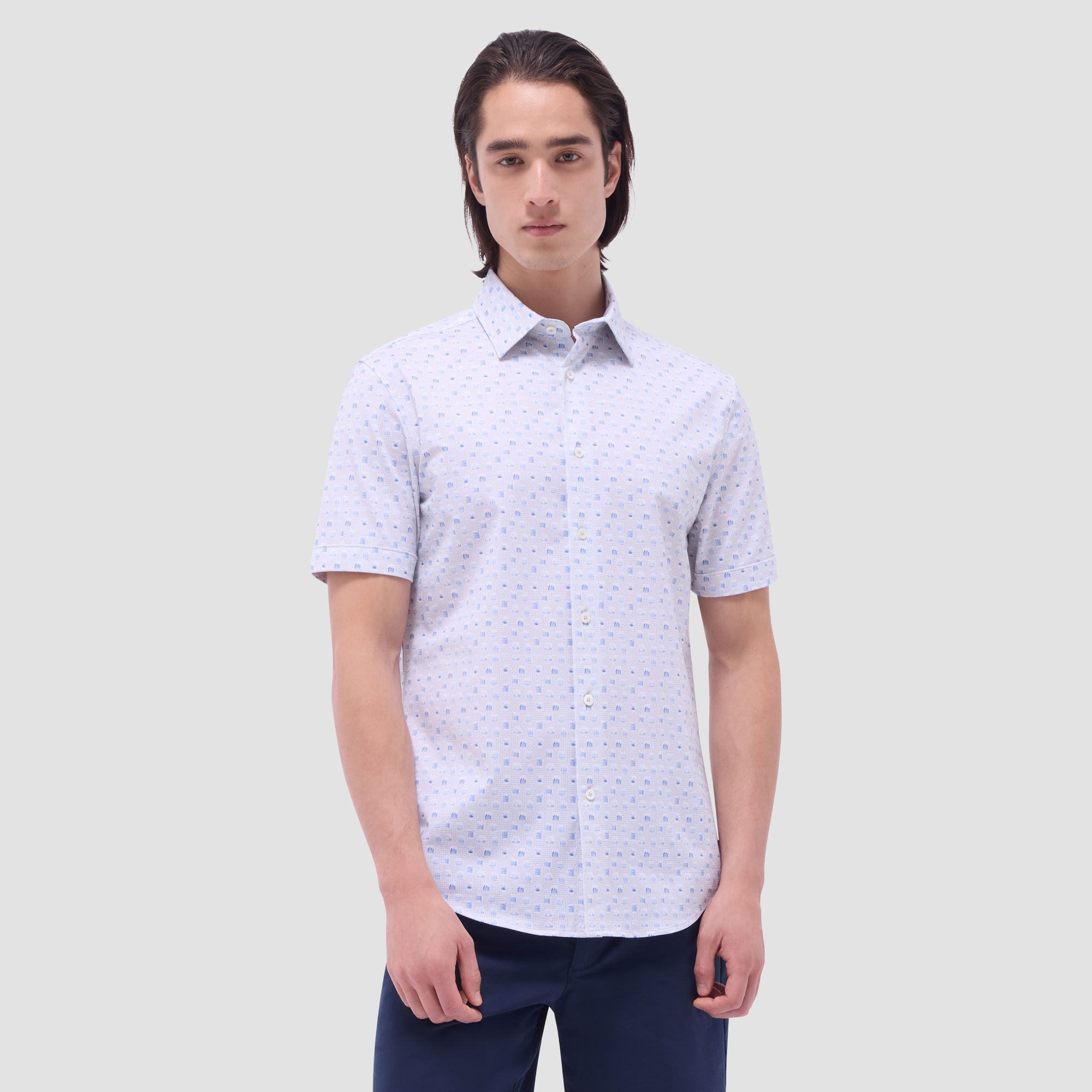 Miles Whiskey OoohCotton Short-Sleeve Shirt