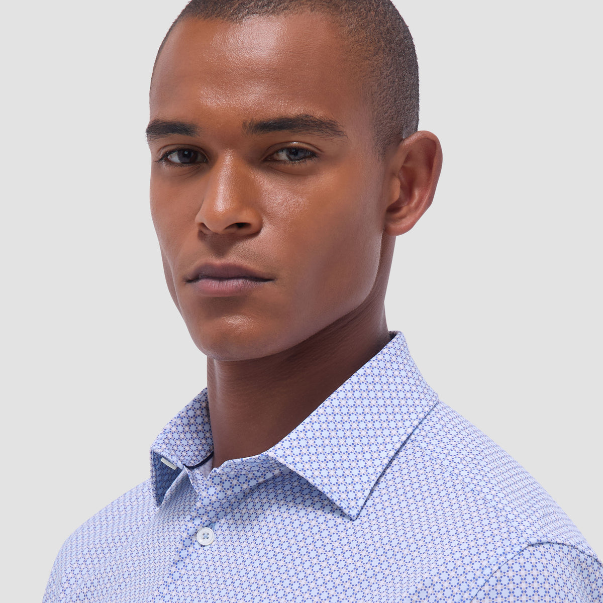 Miles Mosaic OoohCotton Short-Sleeve Shirt