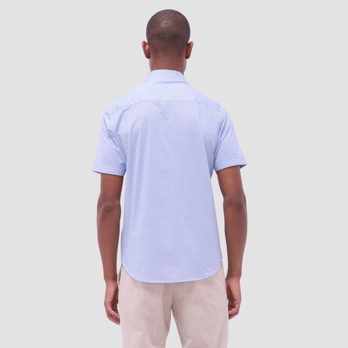 Miles Mosaic OoohCotton Short-Sleeve Shirt