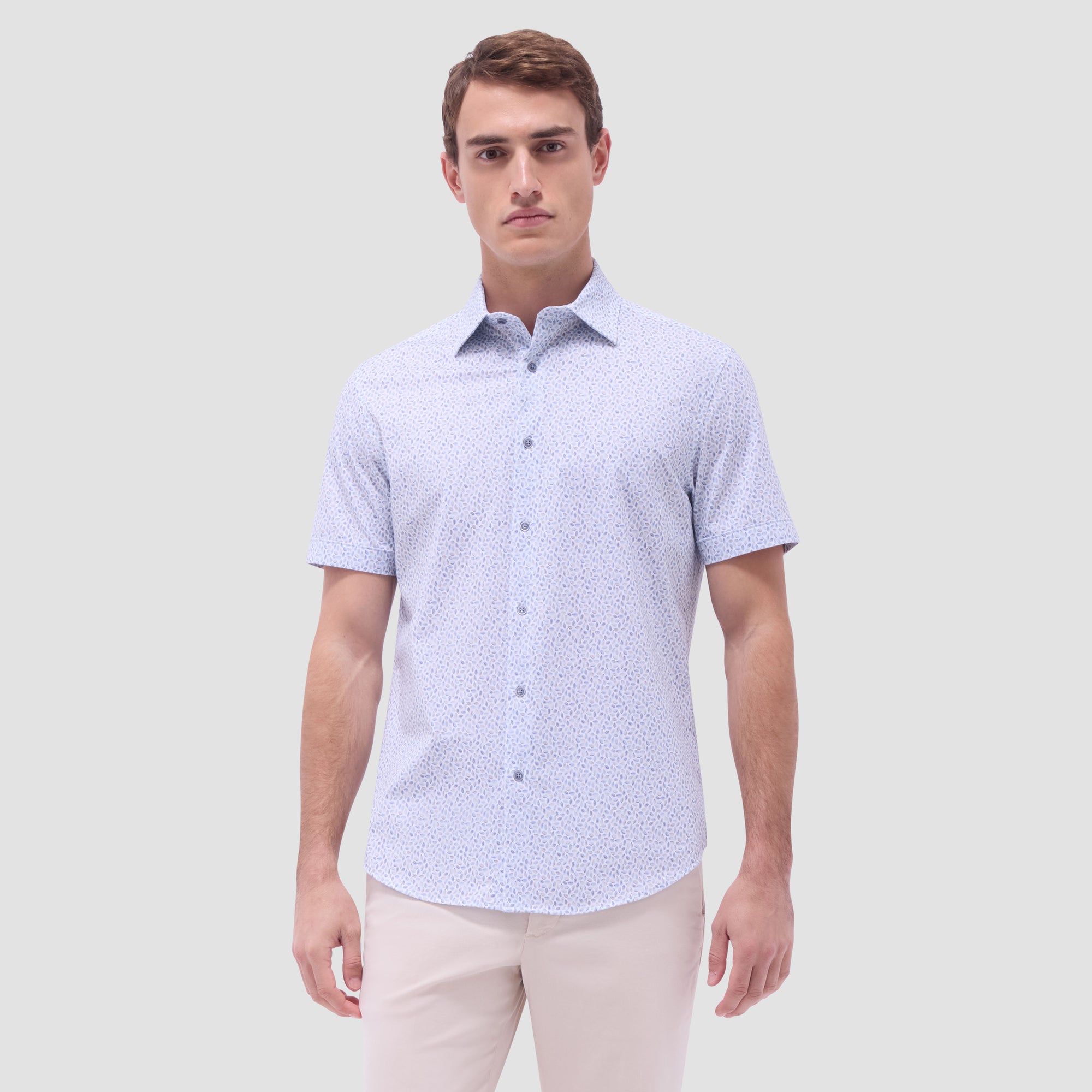 Miles Abstract OoohCotton Short-Sleeve Shirt
