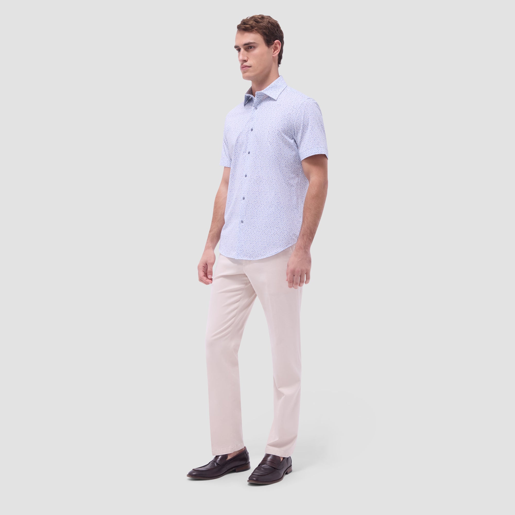 Miles Abstract OoohCotton Short-Sleeve Shirt