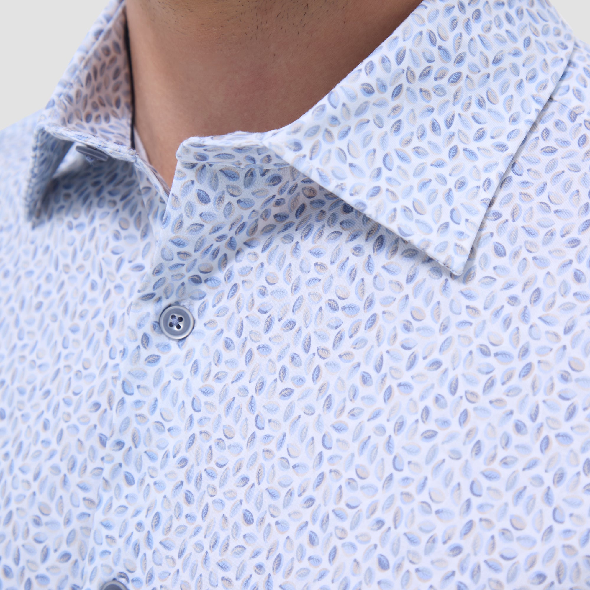 Miles Abstract OoohCotton Short-Sleeve Shirt