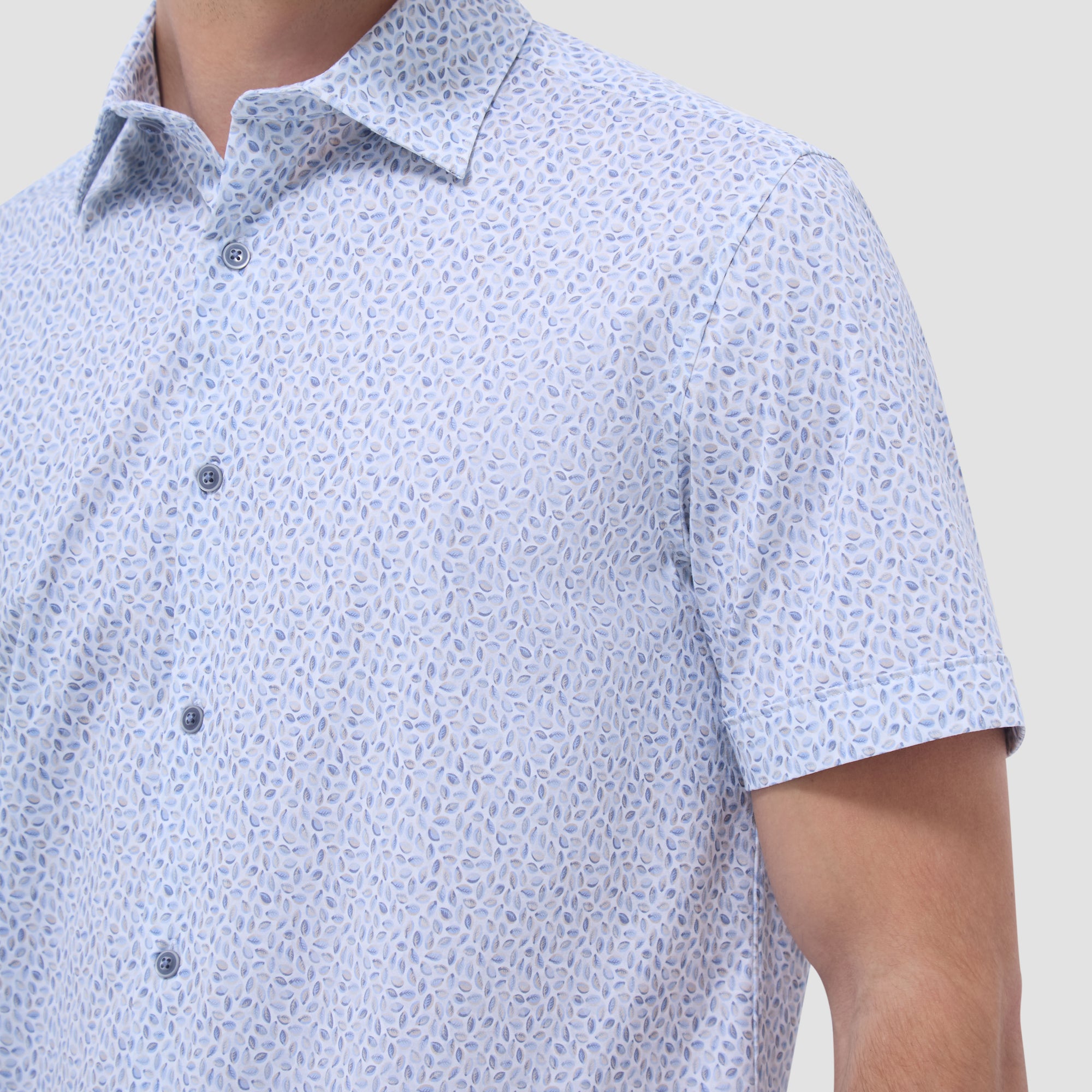 Miles Abstract OoohCotton Short-Sleeve Shirt