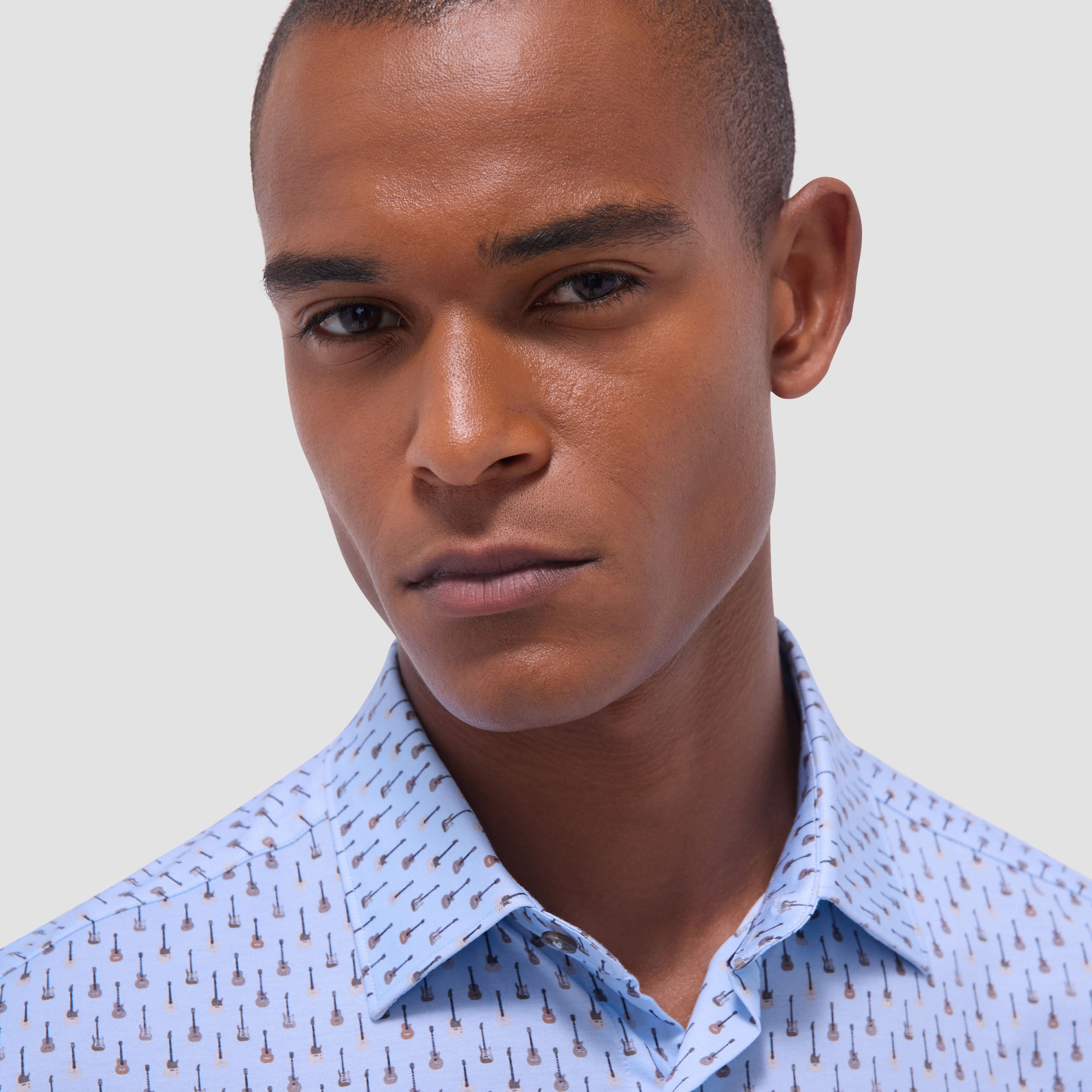 Miles Guitar OoohCotton Short-Sleeve Shirt