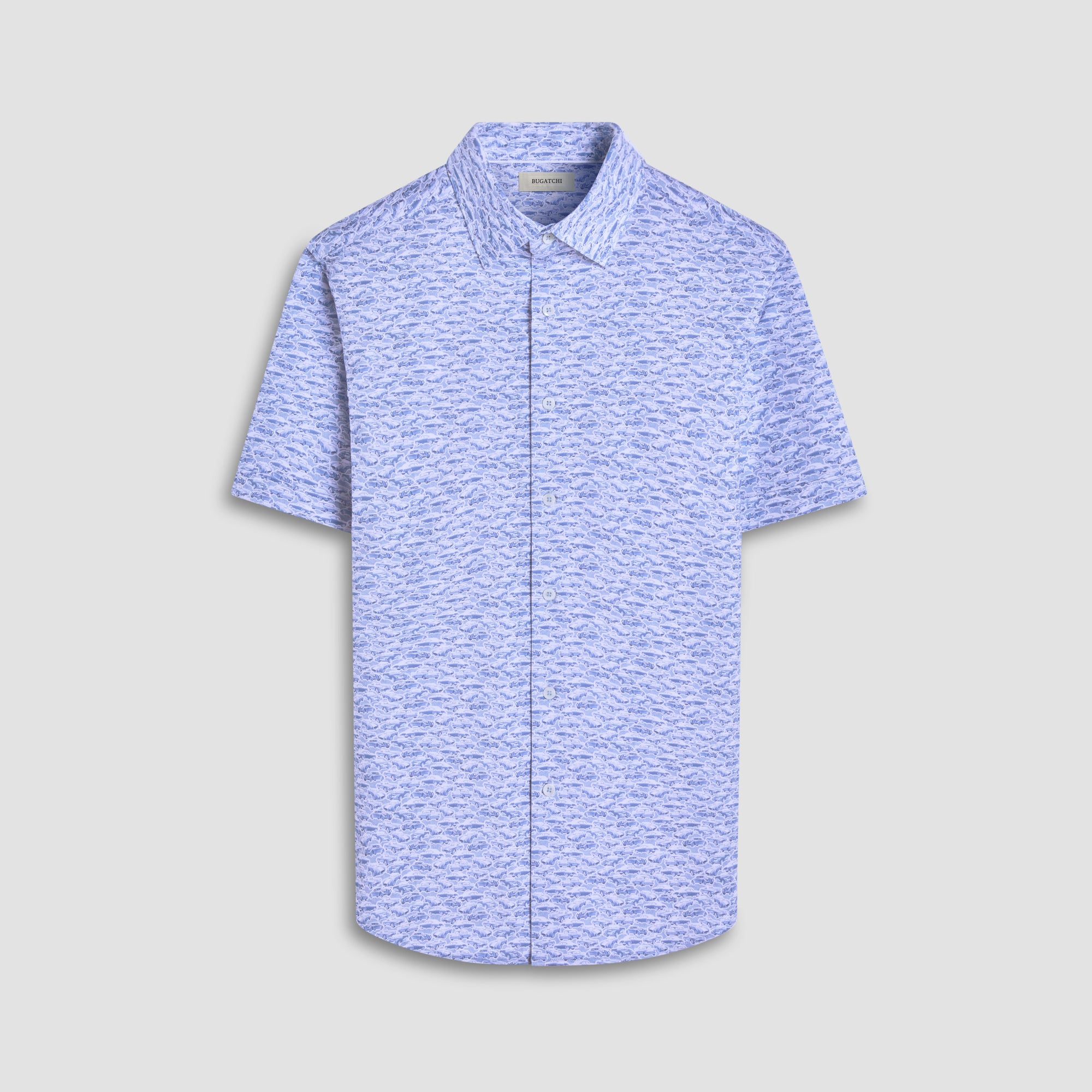 Miles Vintage Car OoohCotton Short-Sleeve Shirt