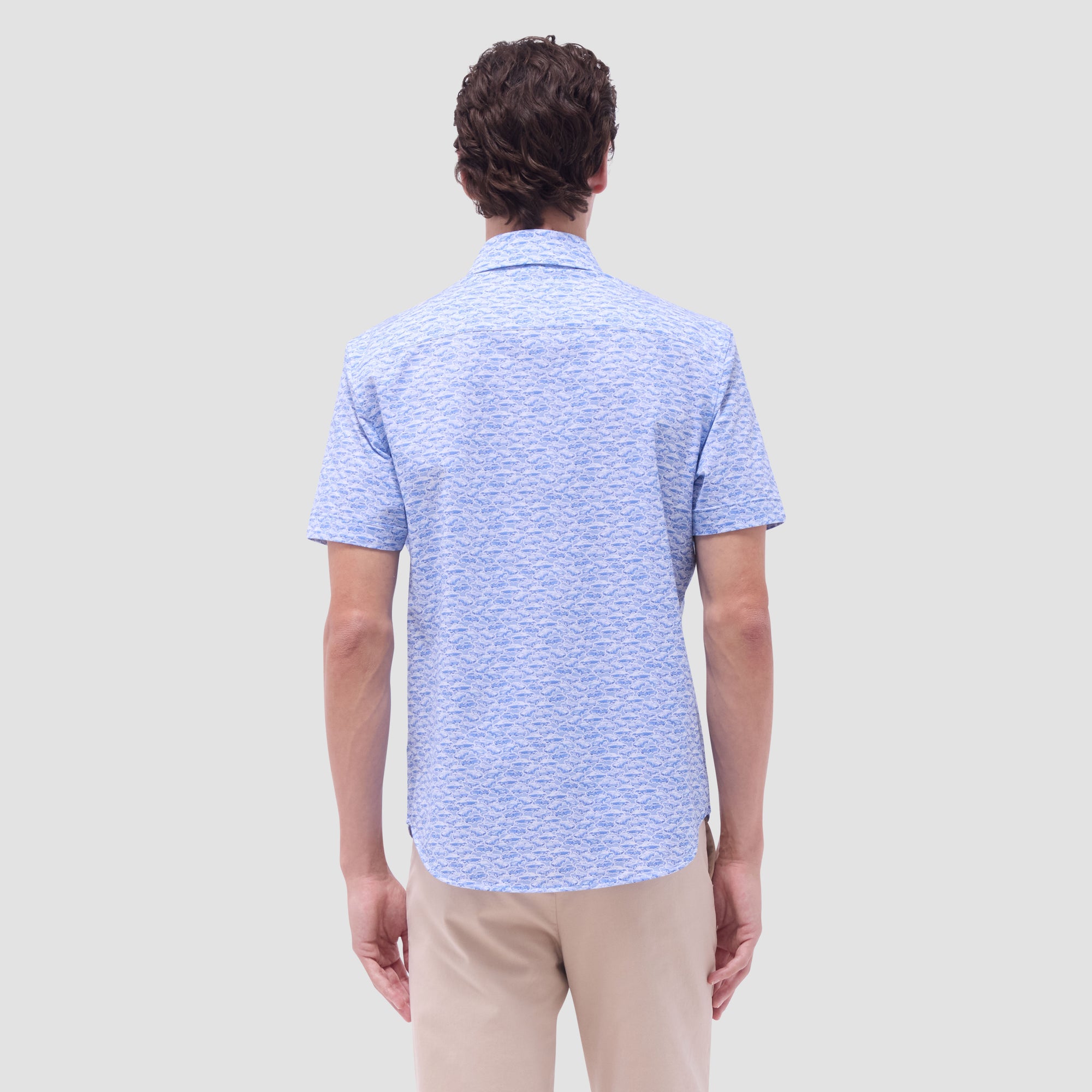 Miles Vintage Car OoohCotton Short-Sleeve Shirt