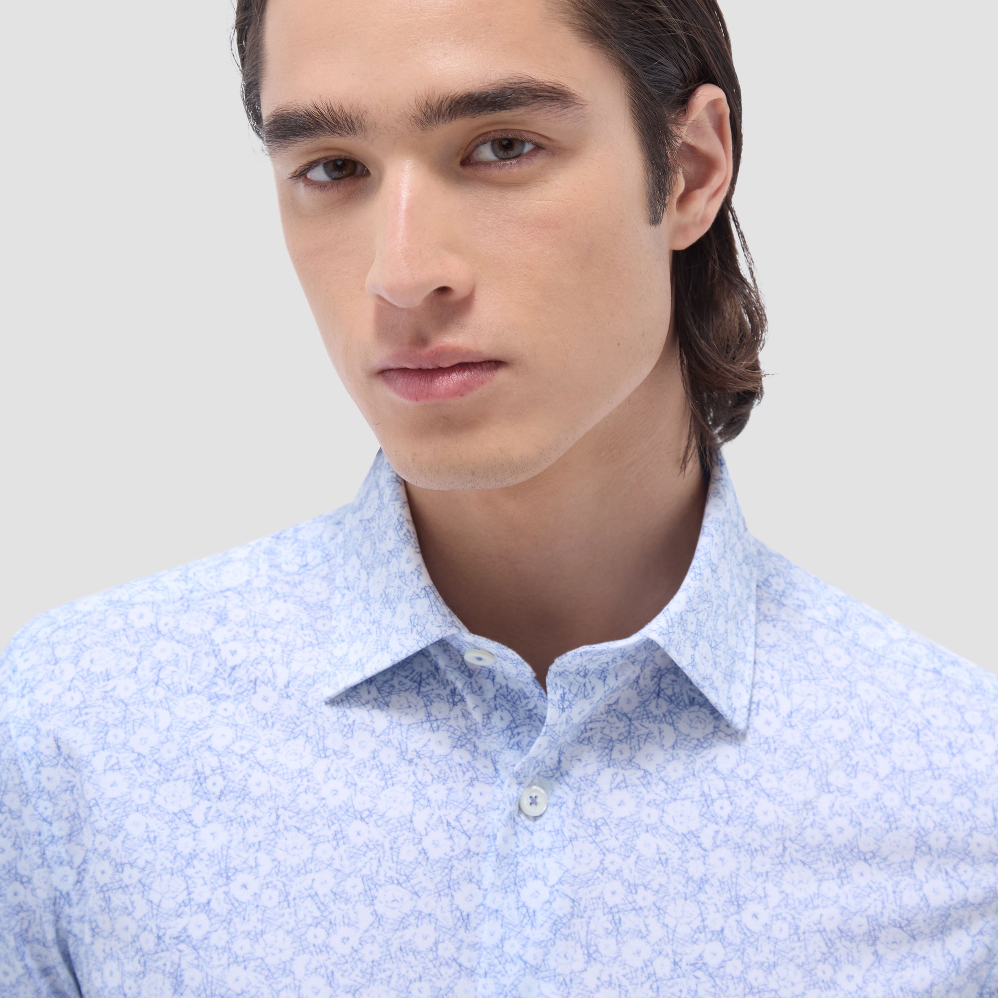 Miles Floral OoohCotton Short-Sleeve Shirt