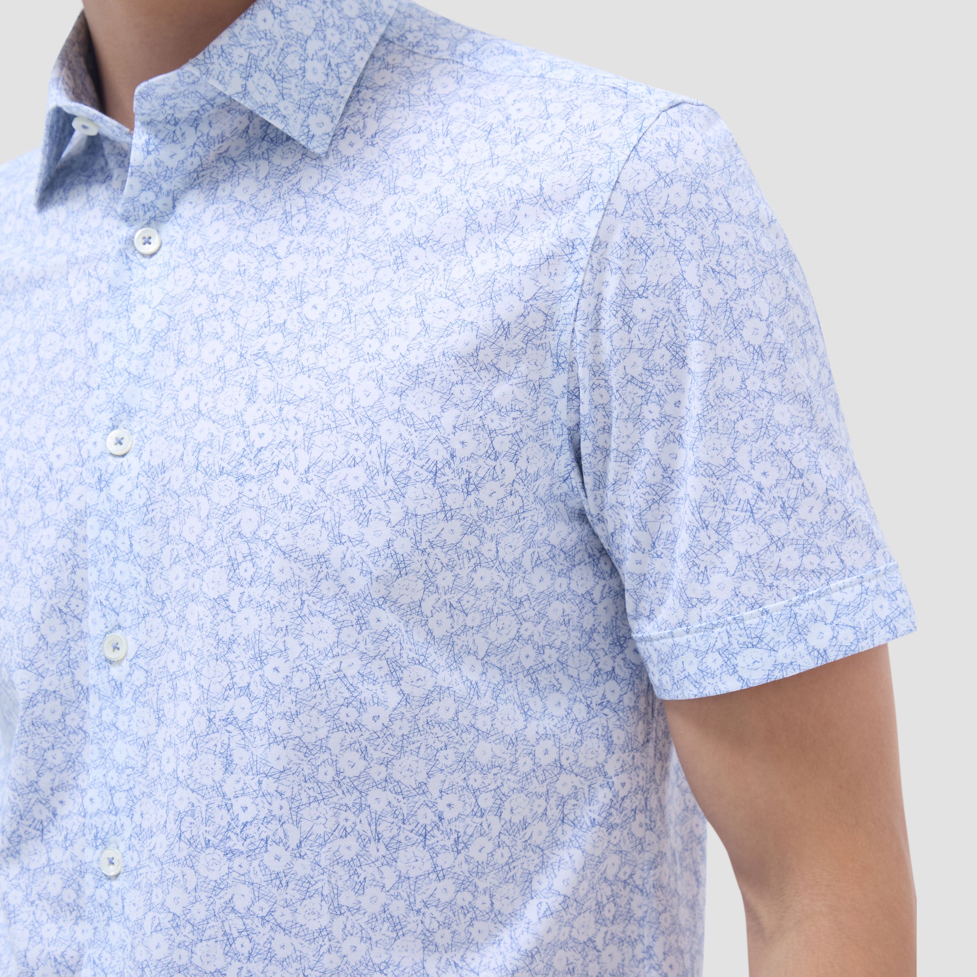 Miles Floral OoohCotton Short-Sleeve Shirt
