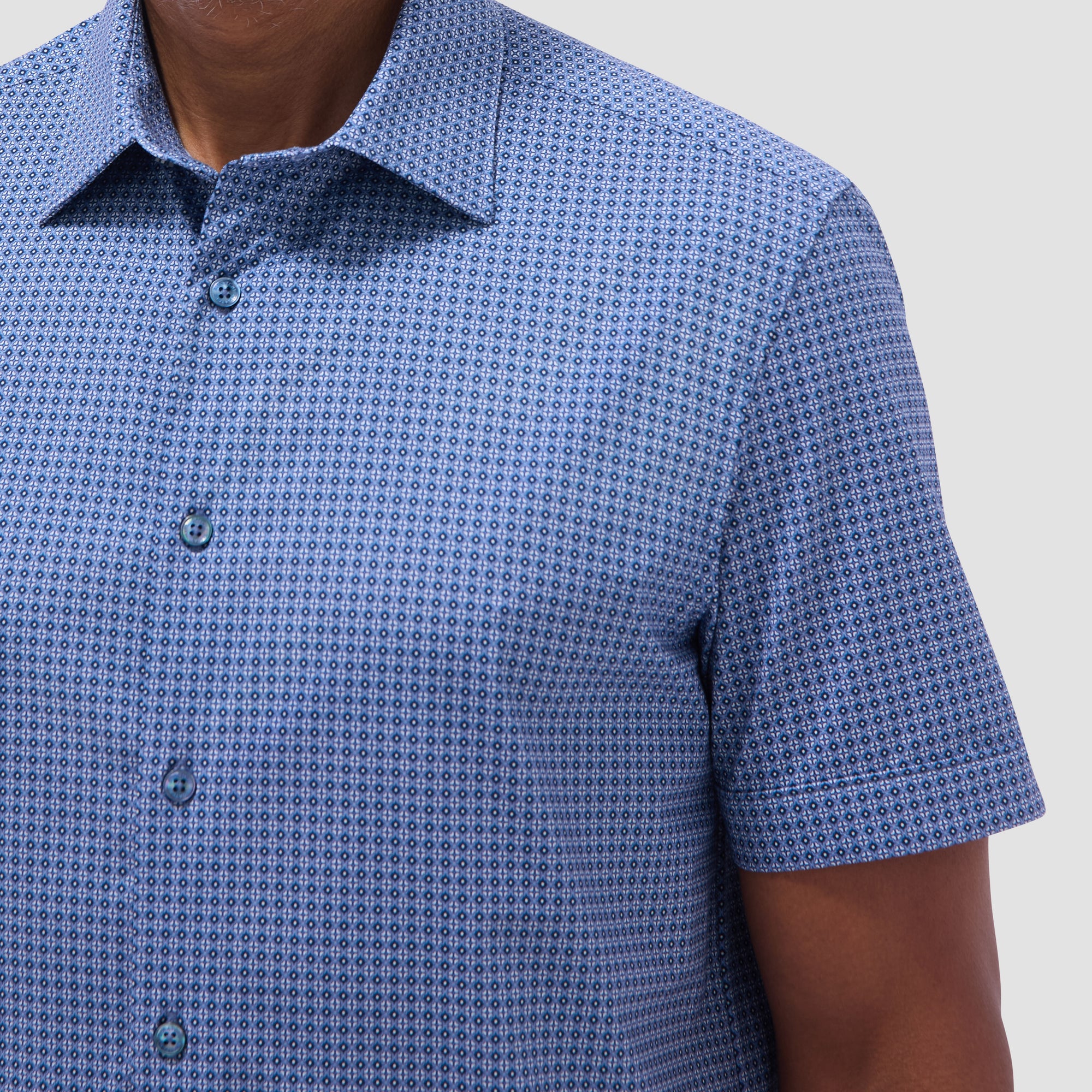Milo Mosaic OoohCotton Short-Sleeve Shirt
