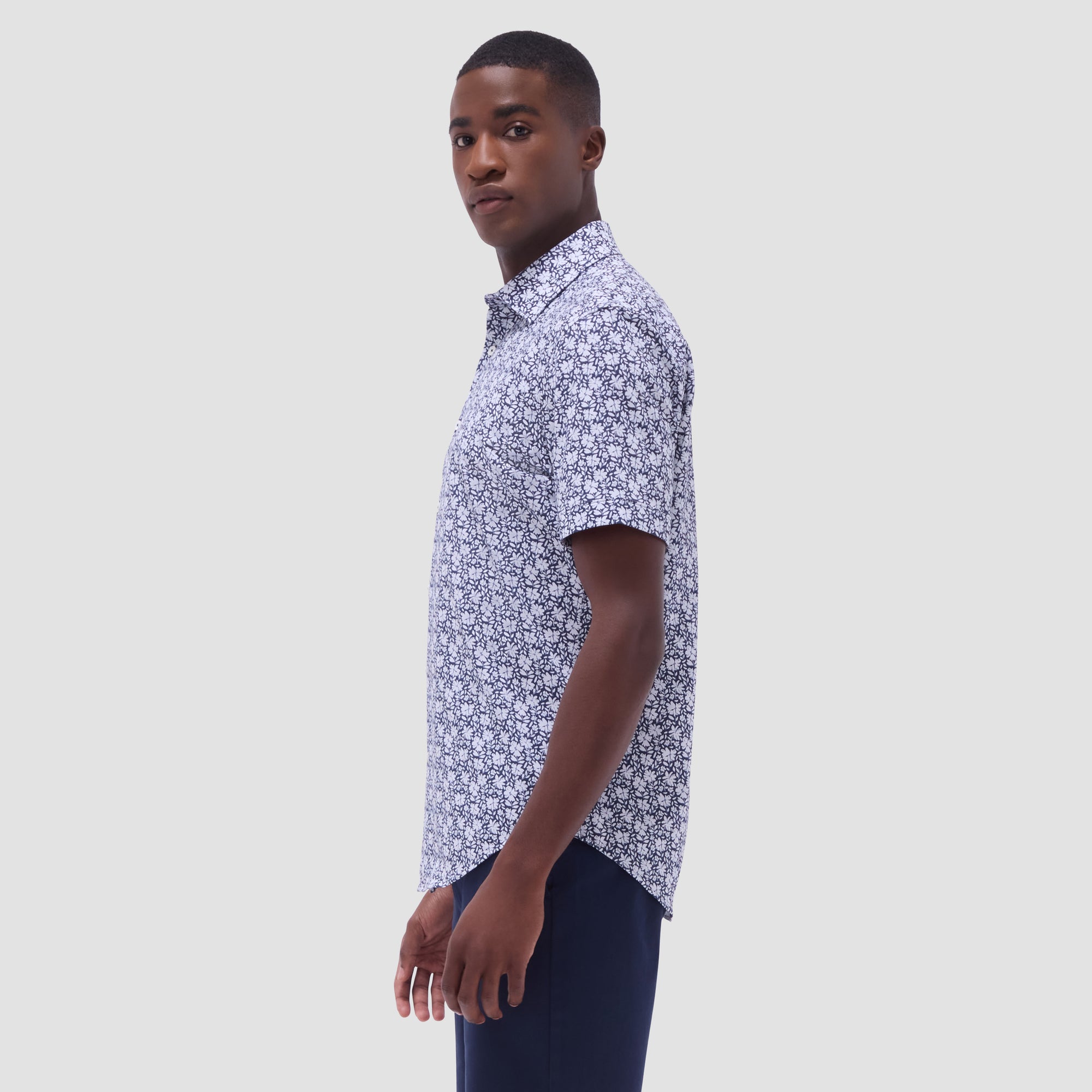 Miles Floral OoohCotton Short-Sleeve Shirt