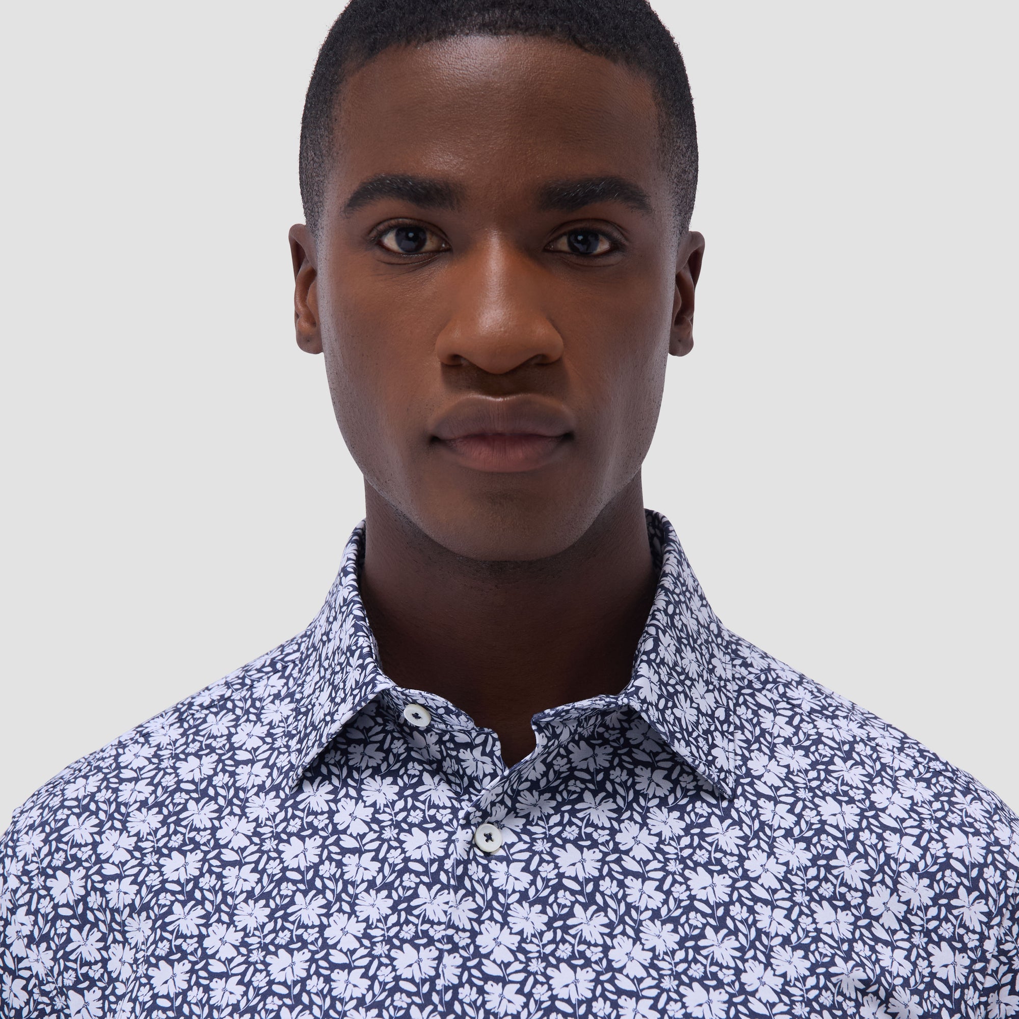 Miles Floral OoohCotton Short-Sleeve Shirt