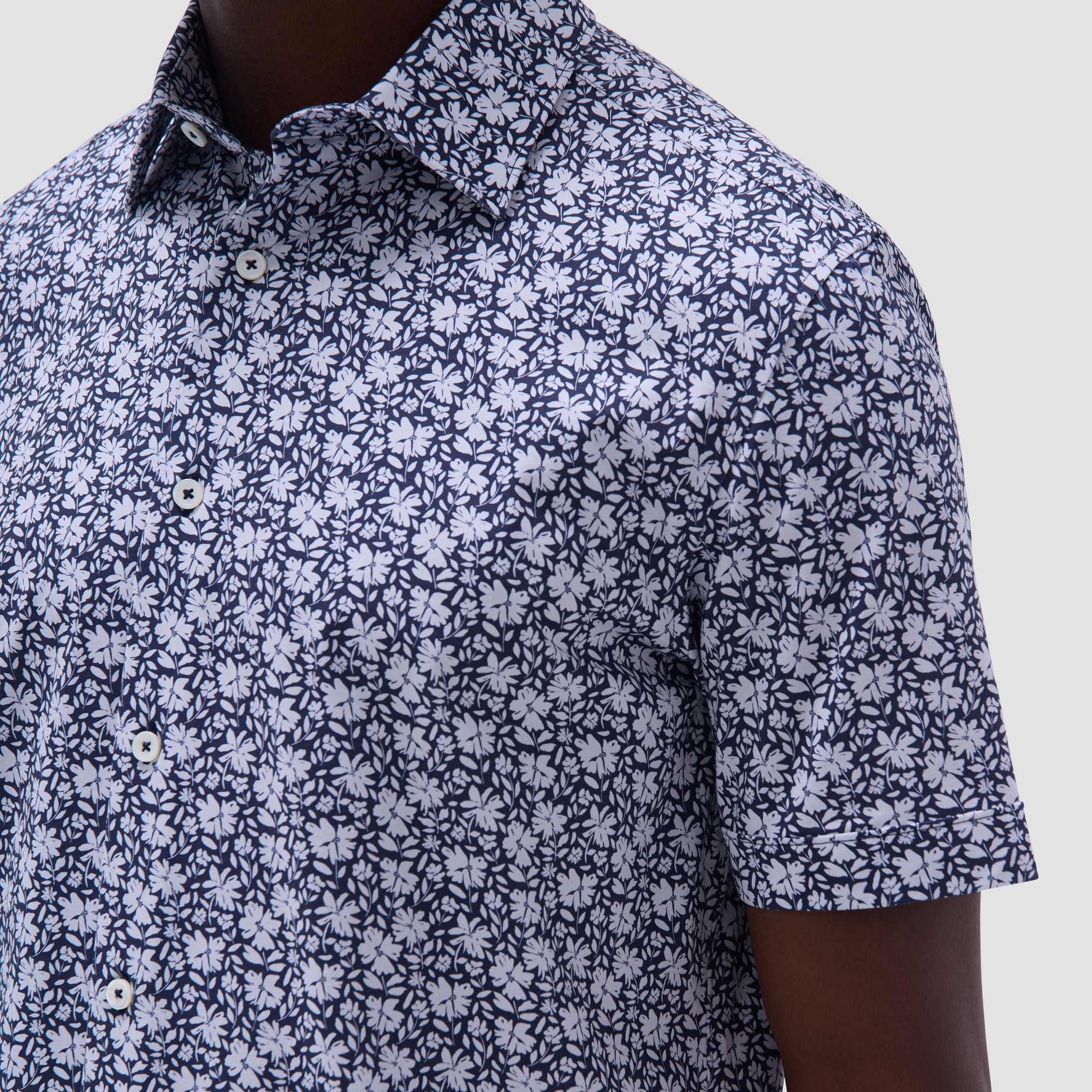 Miles Floral OoohCotton Short-Sleeve Shirt