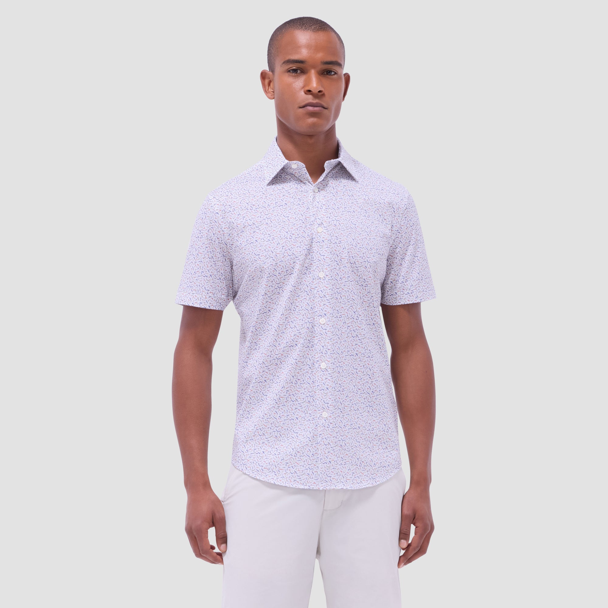 Miles Abstract OoohCotton Short-Sleeve Shirt