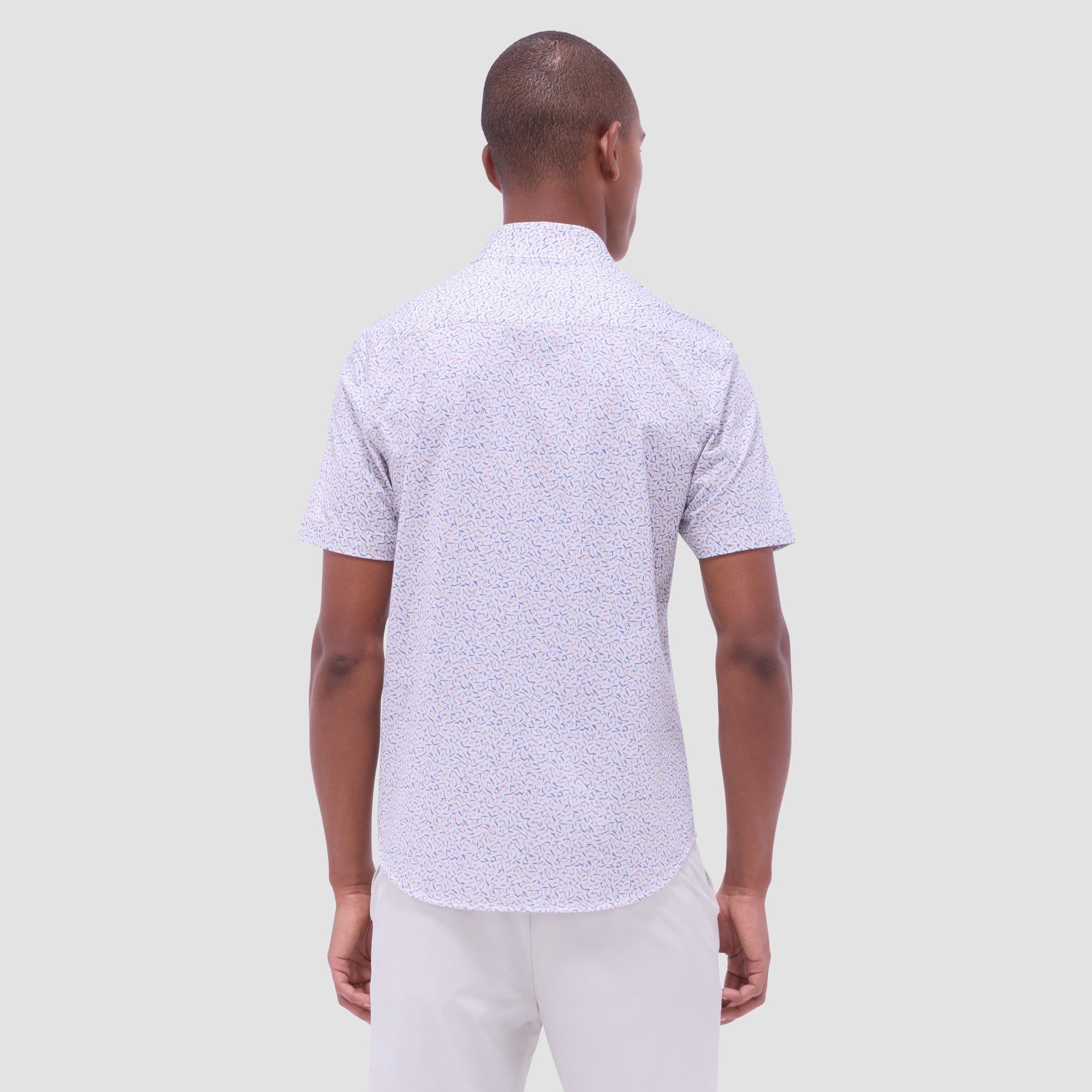 Miles Abstract OoohCotton Short-Sleeve Shirt