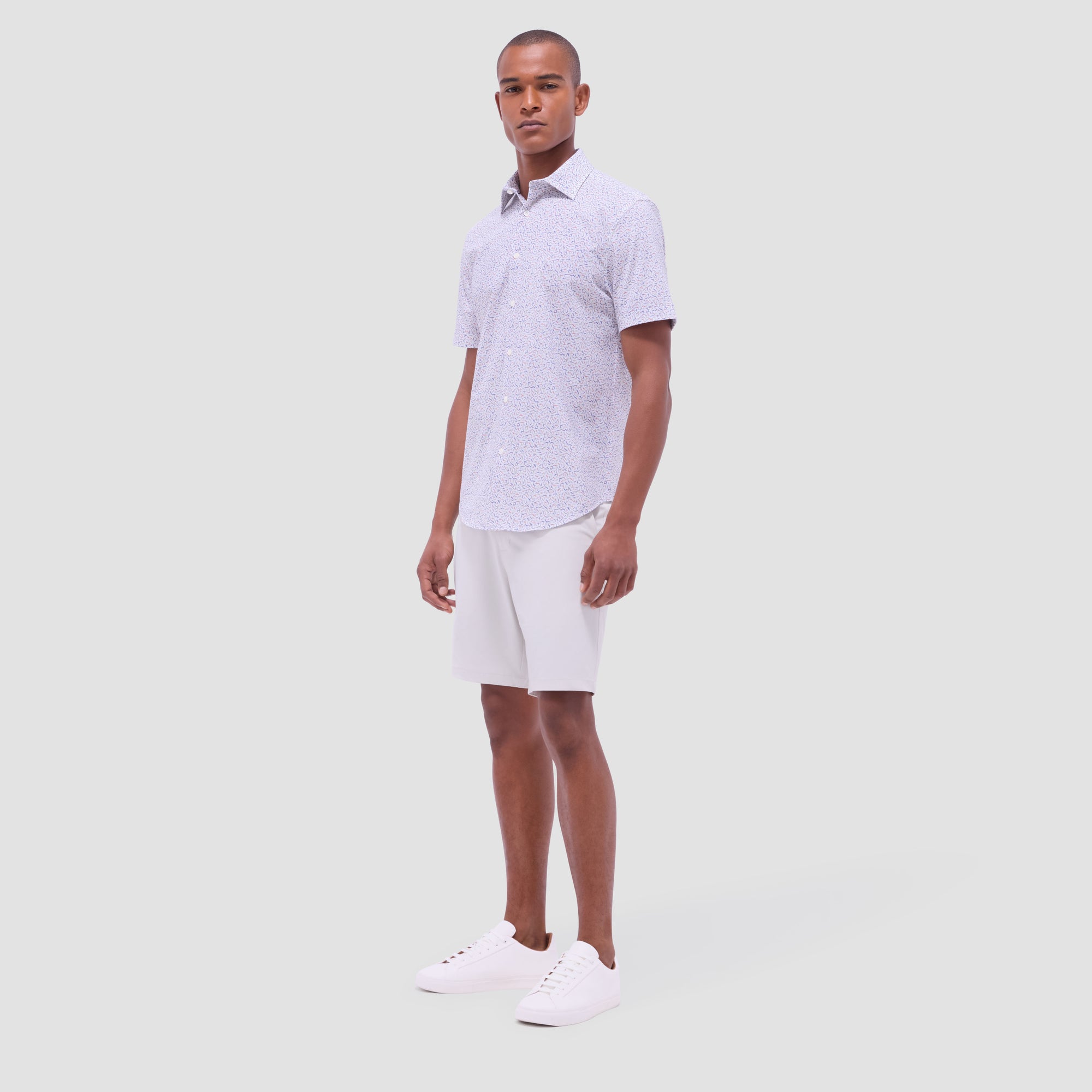 Miles Abstract OoohCotton Short-Sleeve Shirt