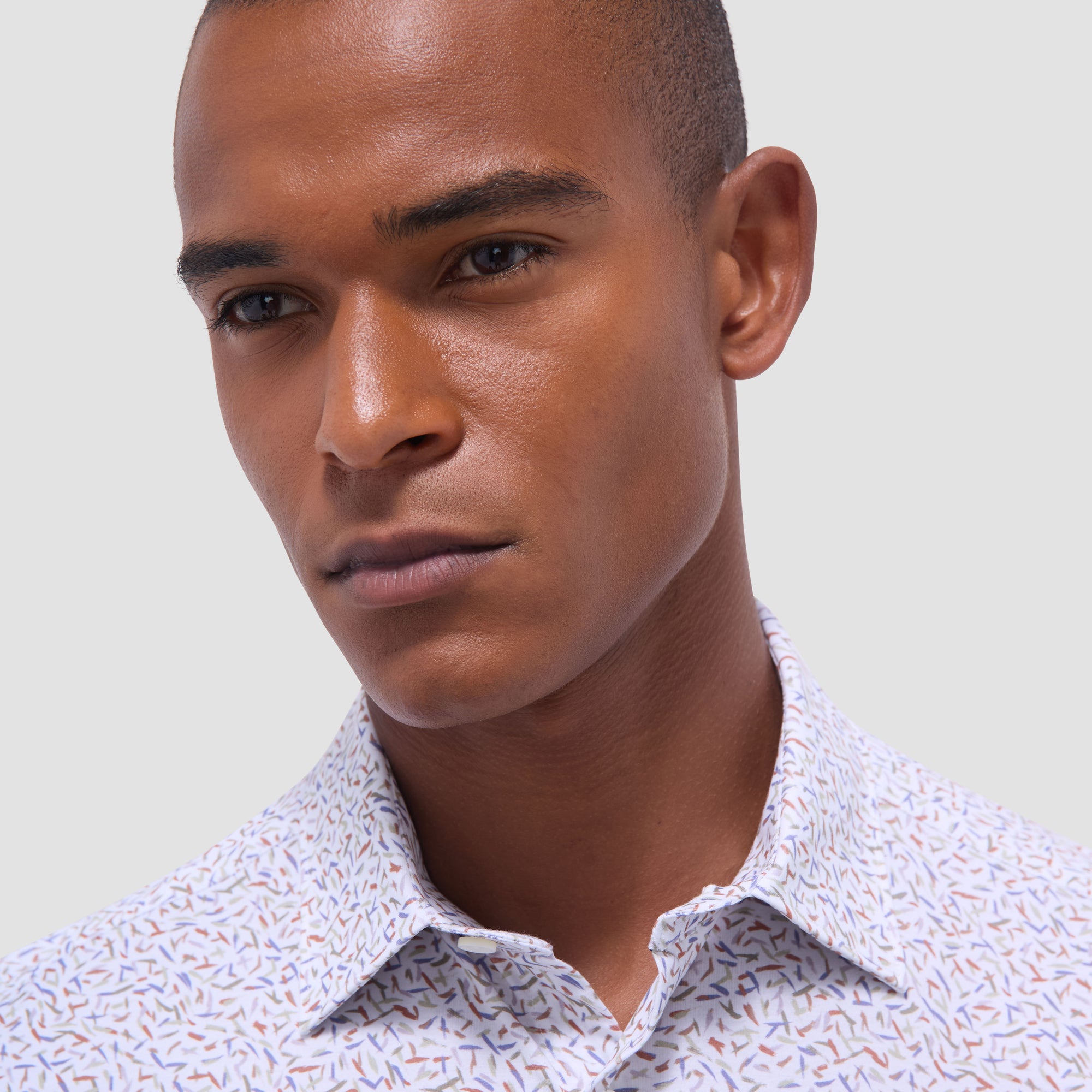Miles Abstract OoohCotton Short-Sleeve Shirt