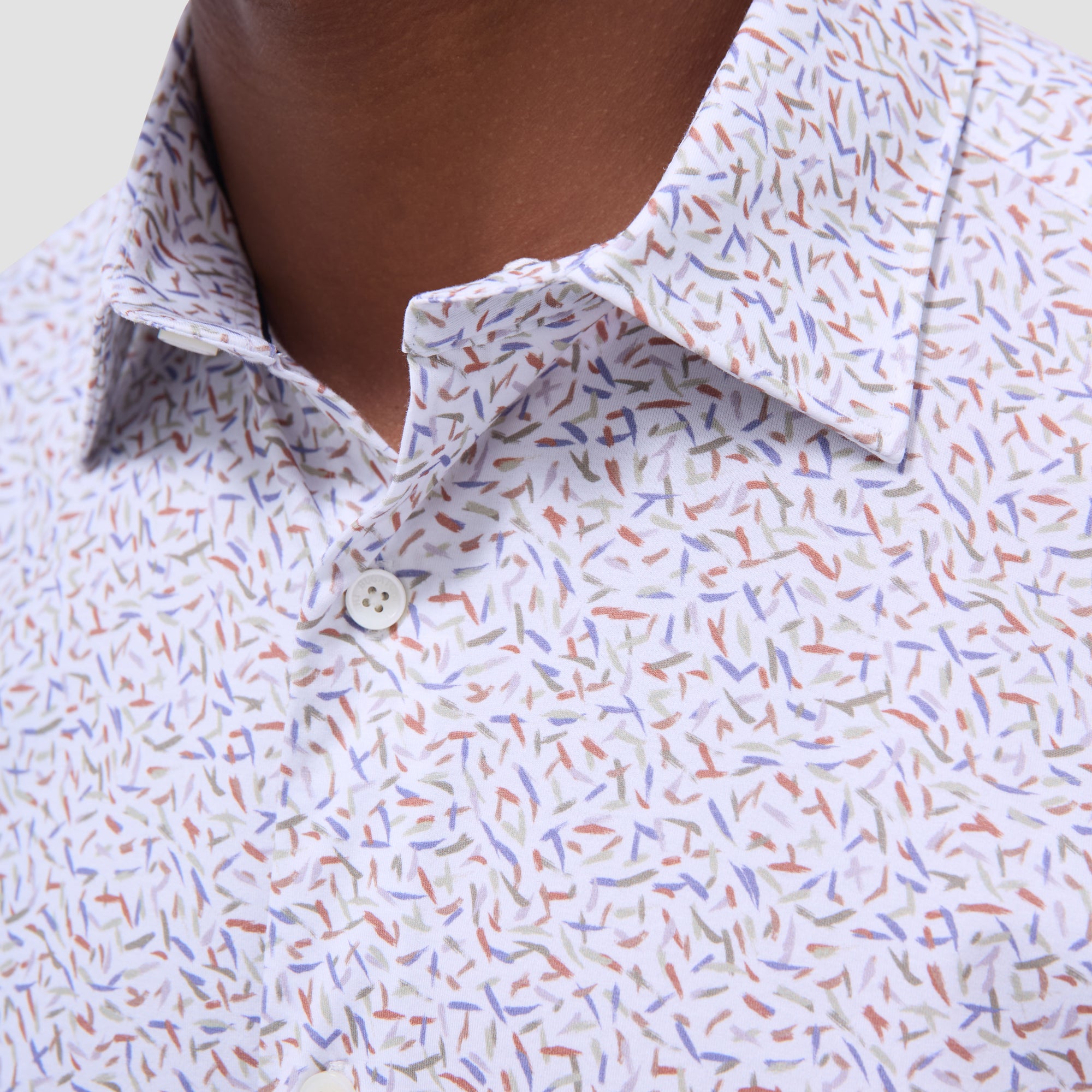 Miles Abstract OoohCotton Short-Sleeve Shirt