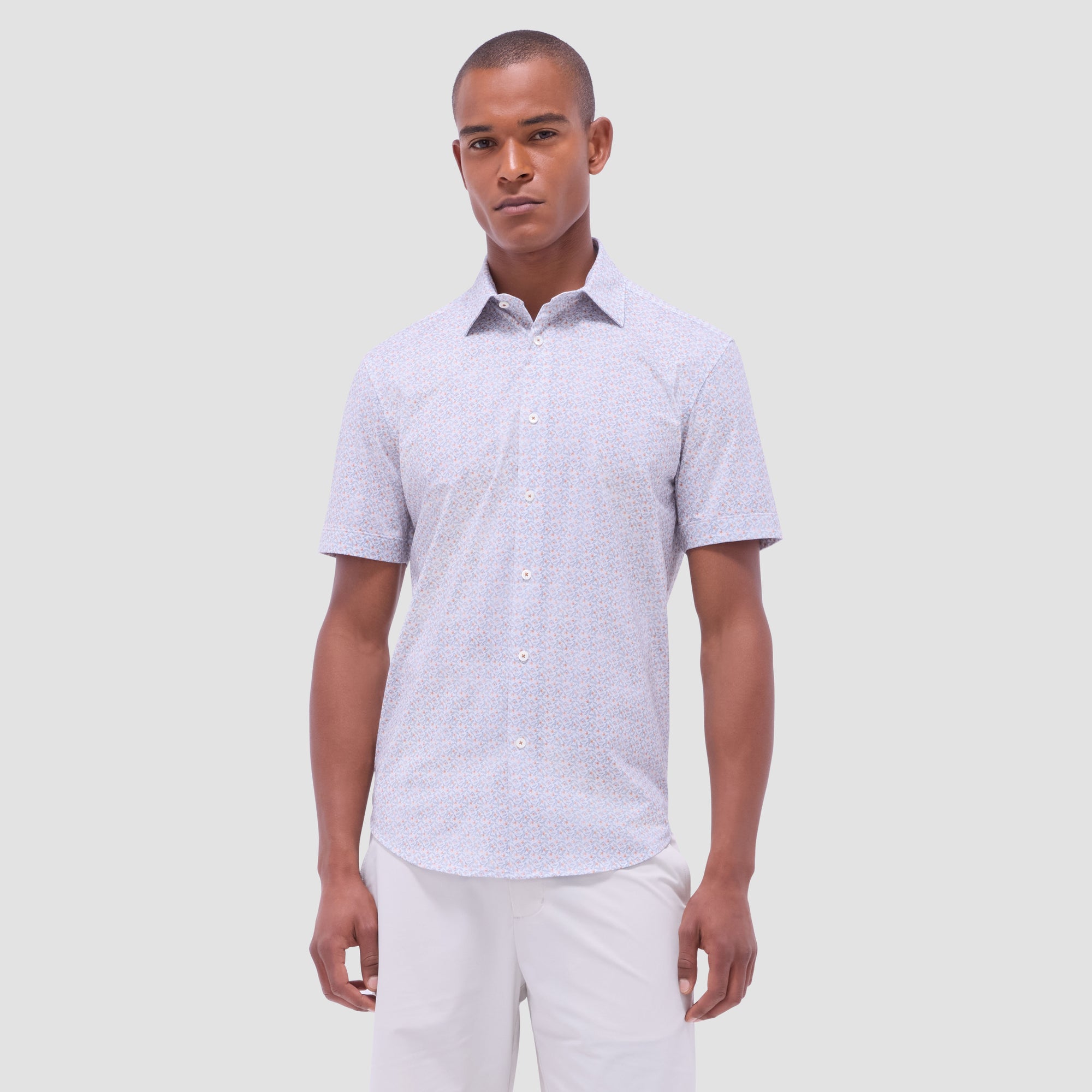 Miles Floral OoohCotton Short-Sleeve Shirt
