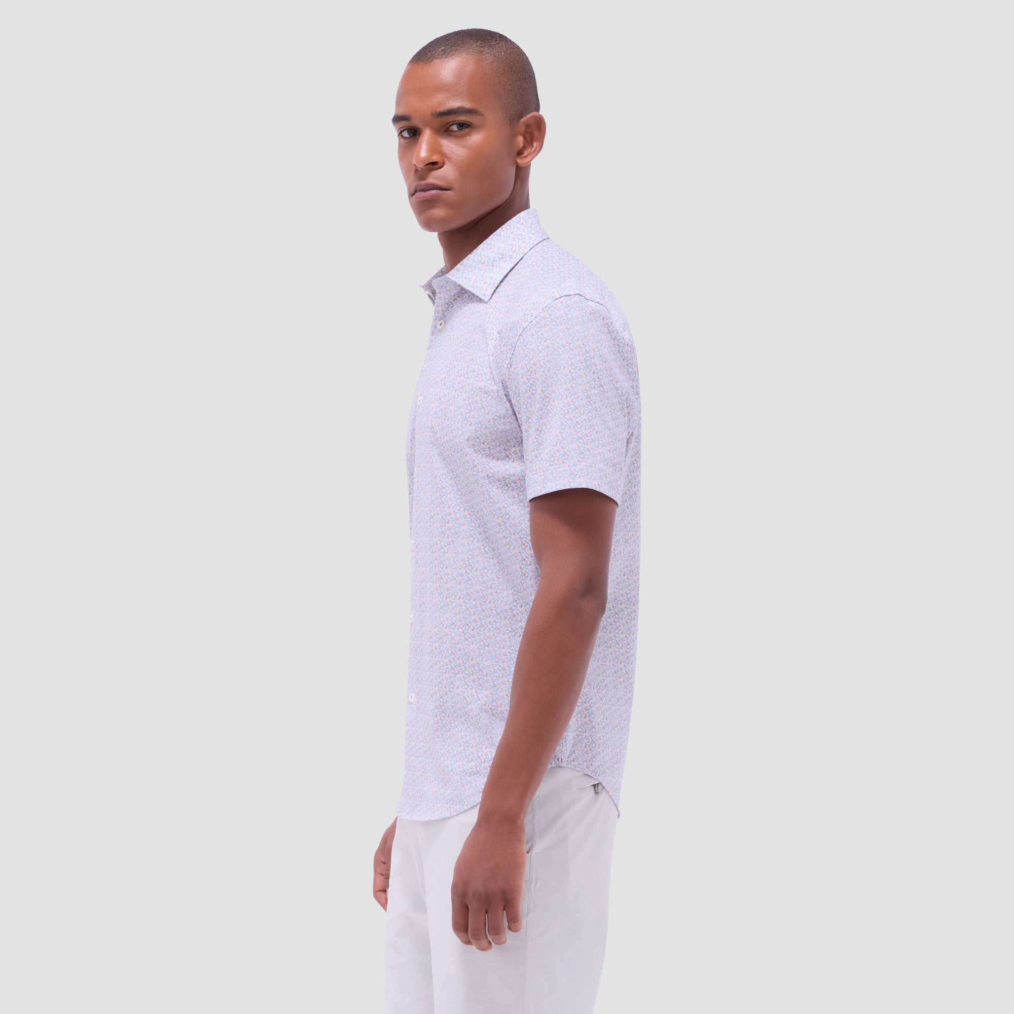 Miles Floral OoohCotton Short-Sleeve Shirt