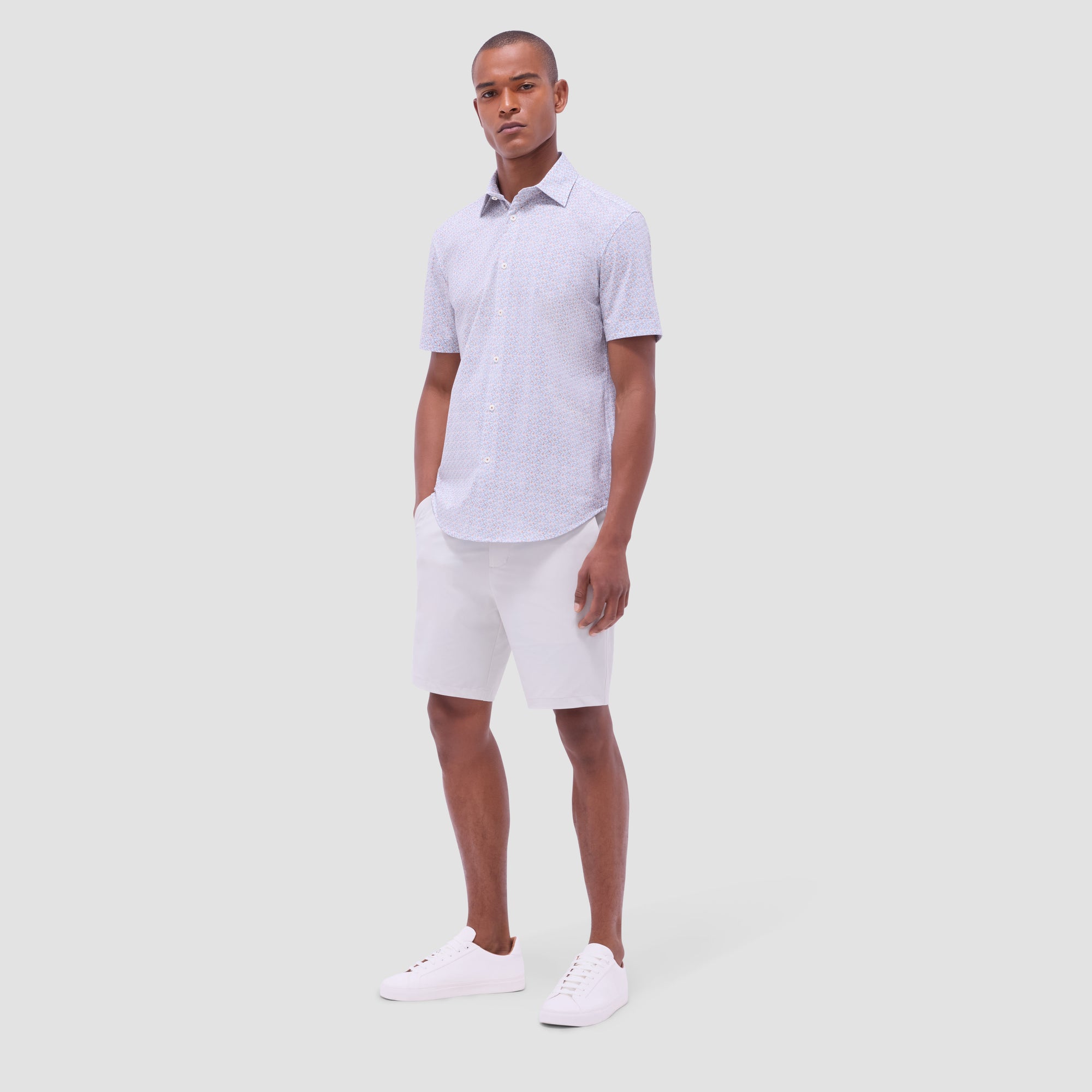 Miles Floral OoohCotton Short-Sleeve Shirt