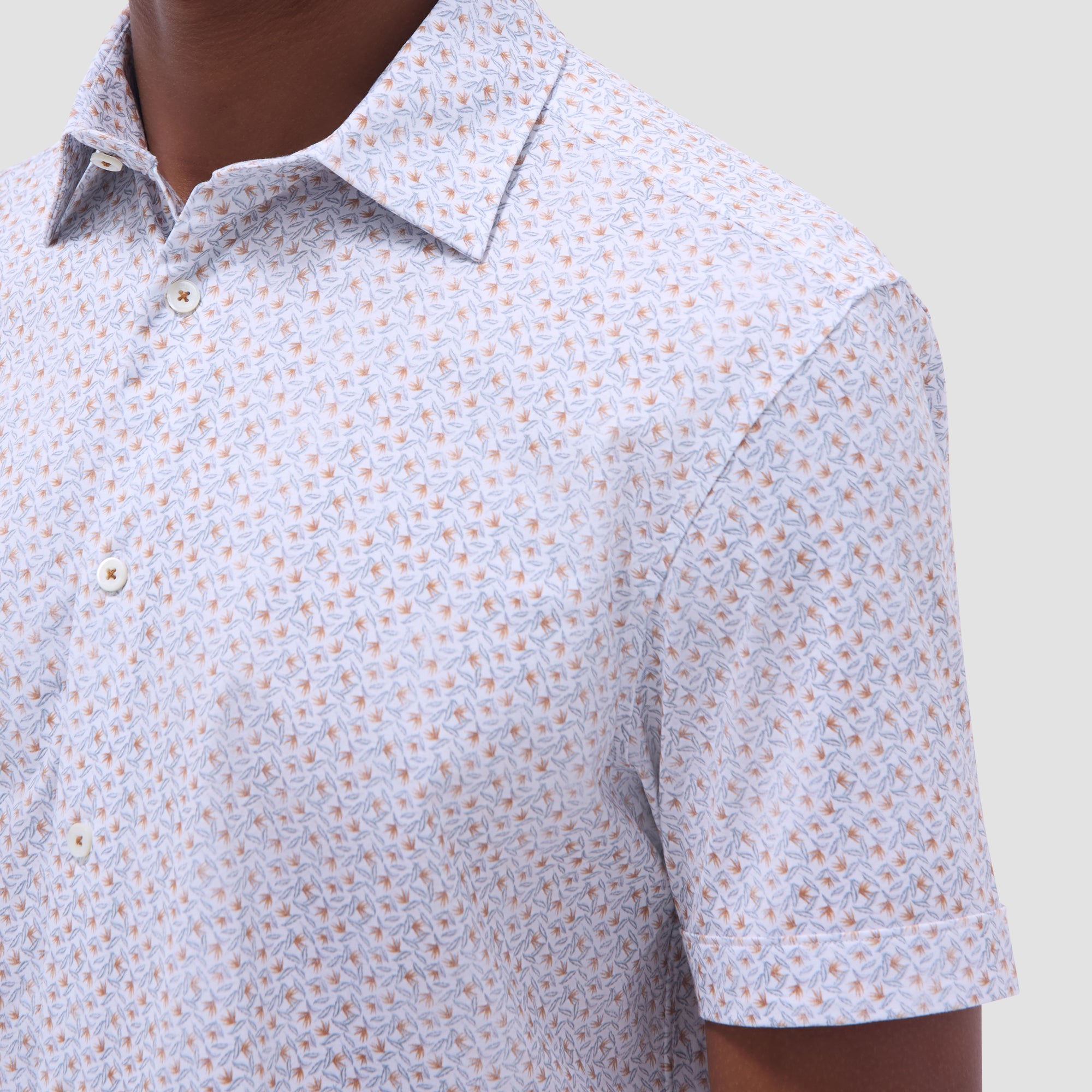 Miles Floral OoohCotton Short-Sleeve Shirt
