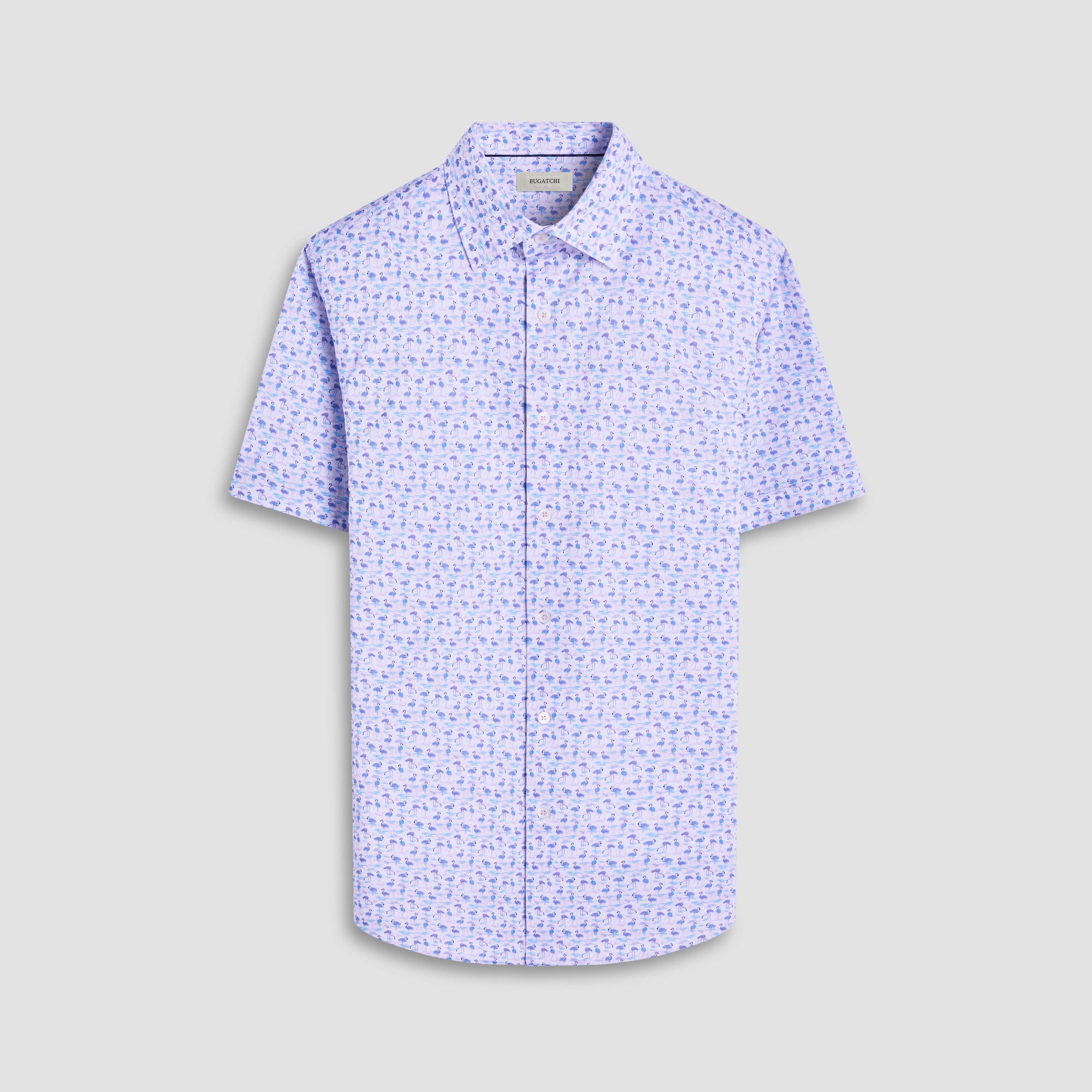Miles Flamingo OoohCotton Short-Sleeve Shirt
