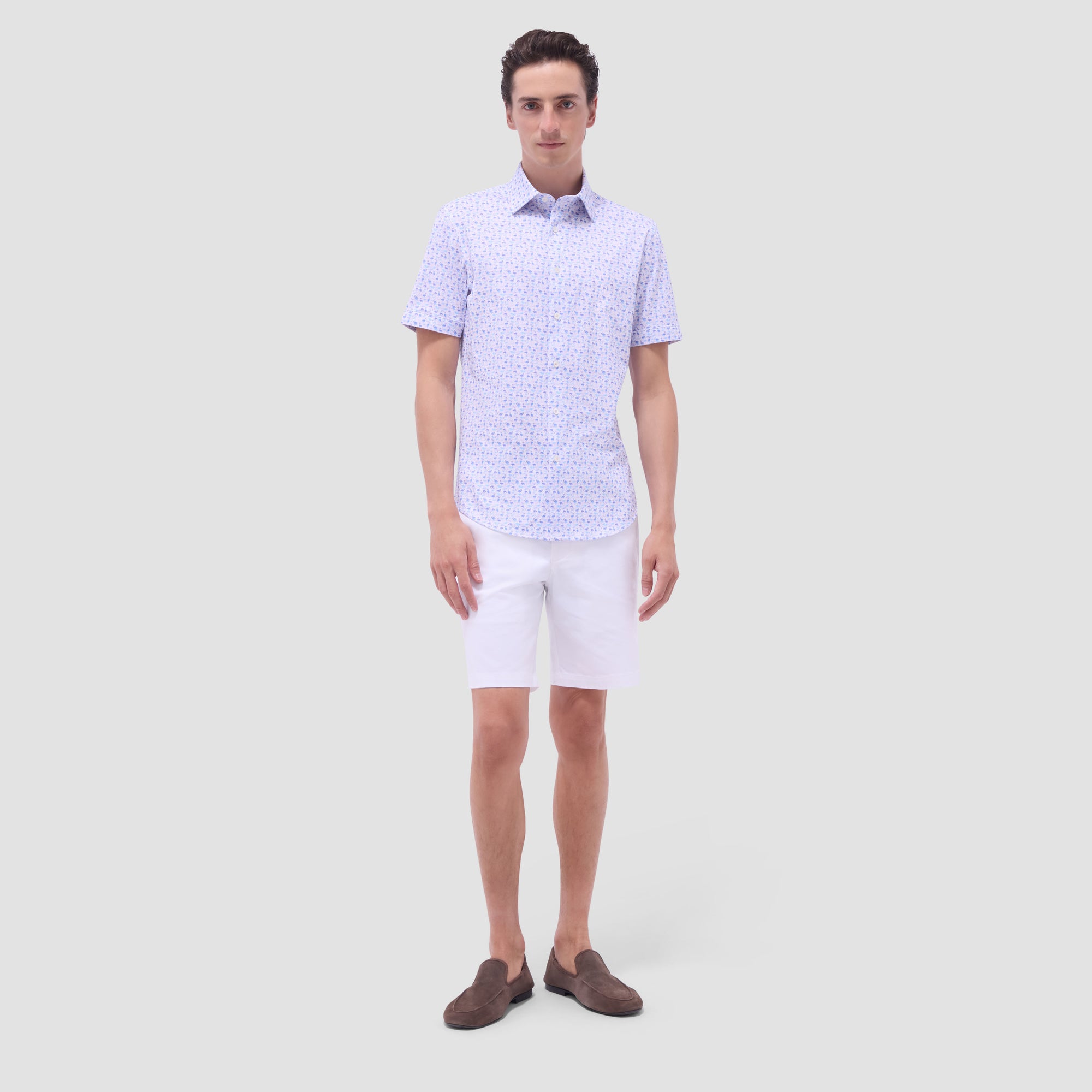 Miles Flamingo OoohCotton Short-Sleeve Shirt