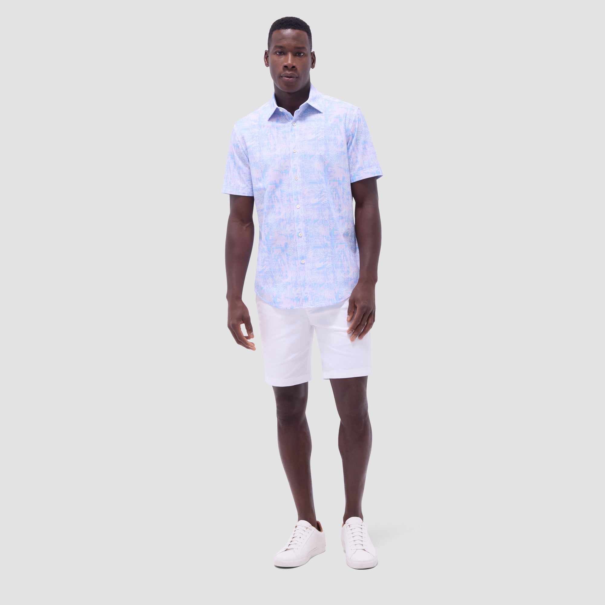 Miles Floral OoohCotton Short-Sleeve Shirt