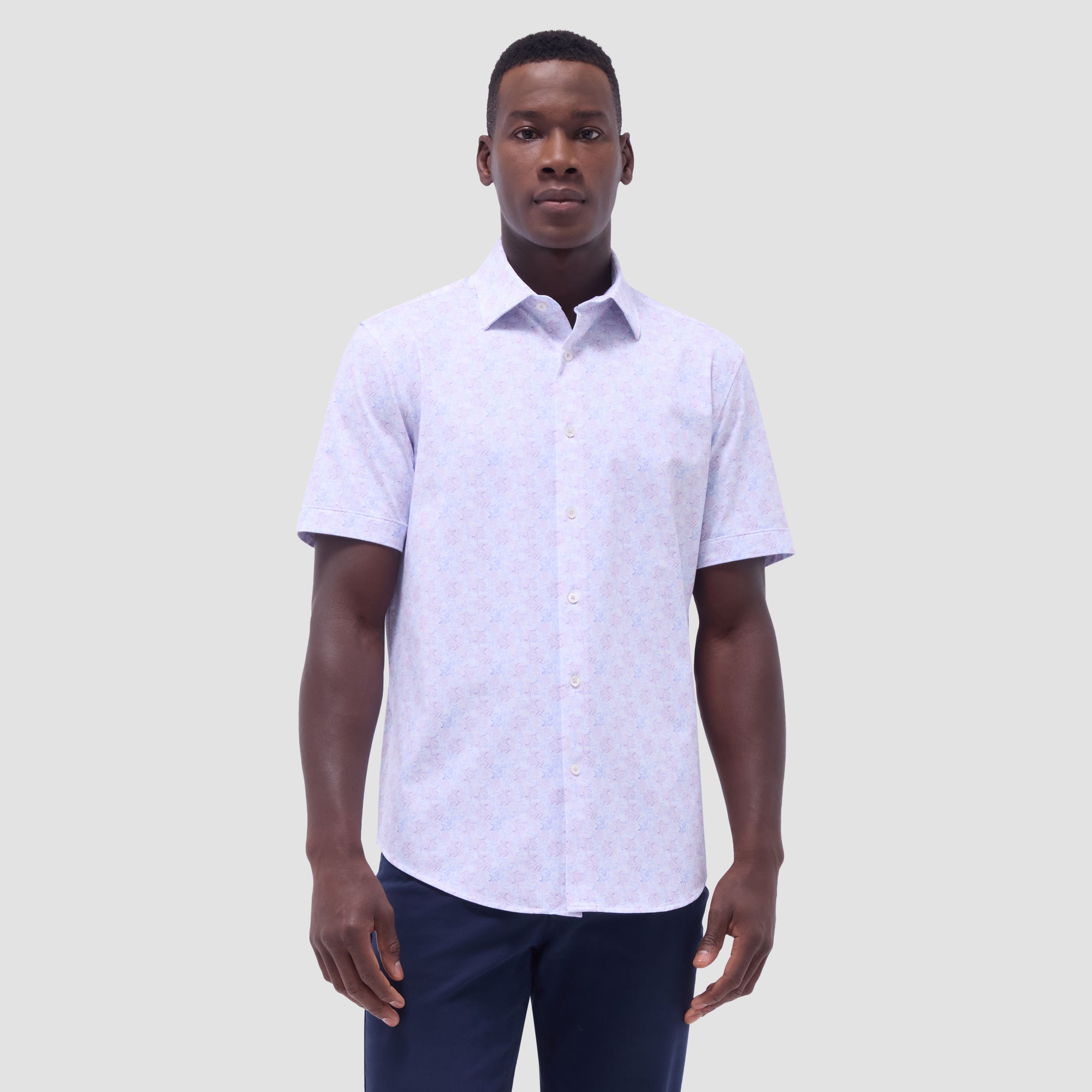 Miles Floral OoohCotton Short-Sleeve Shirt
