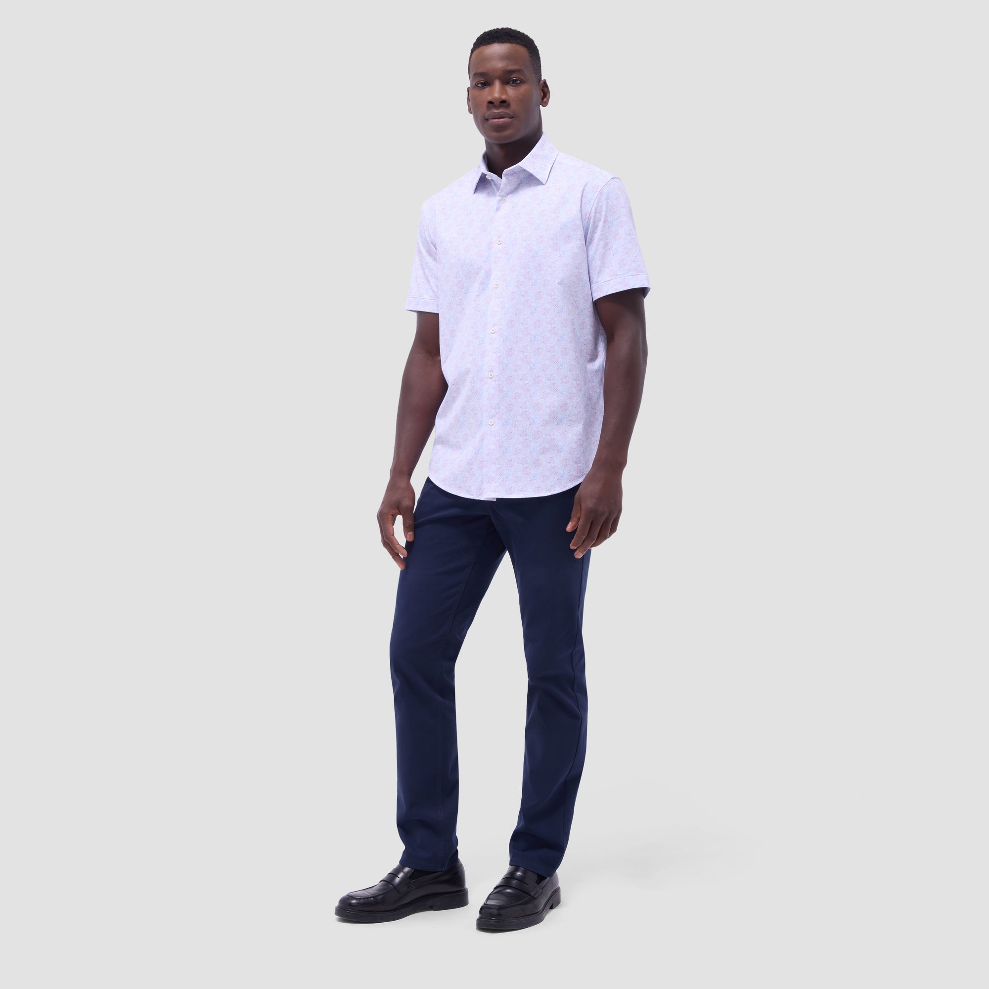 Miles Floral OoohCotton Short-Sleeve Shirt