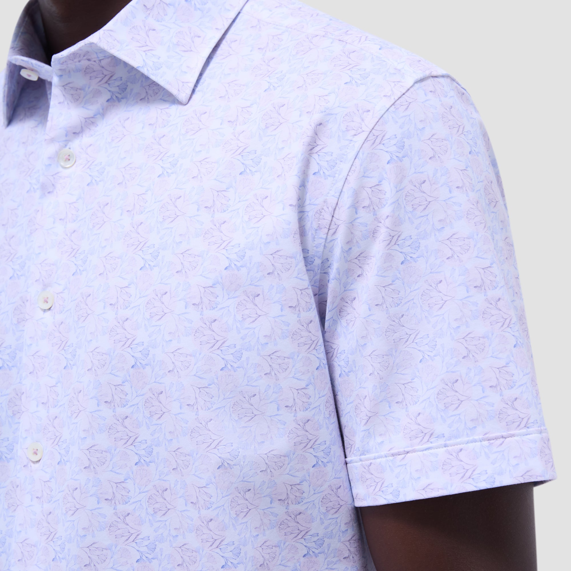 Miles Floral OoohCotton Short-Sleeve Shirt