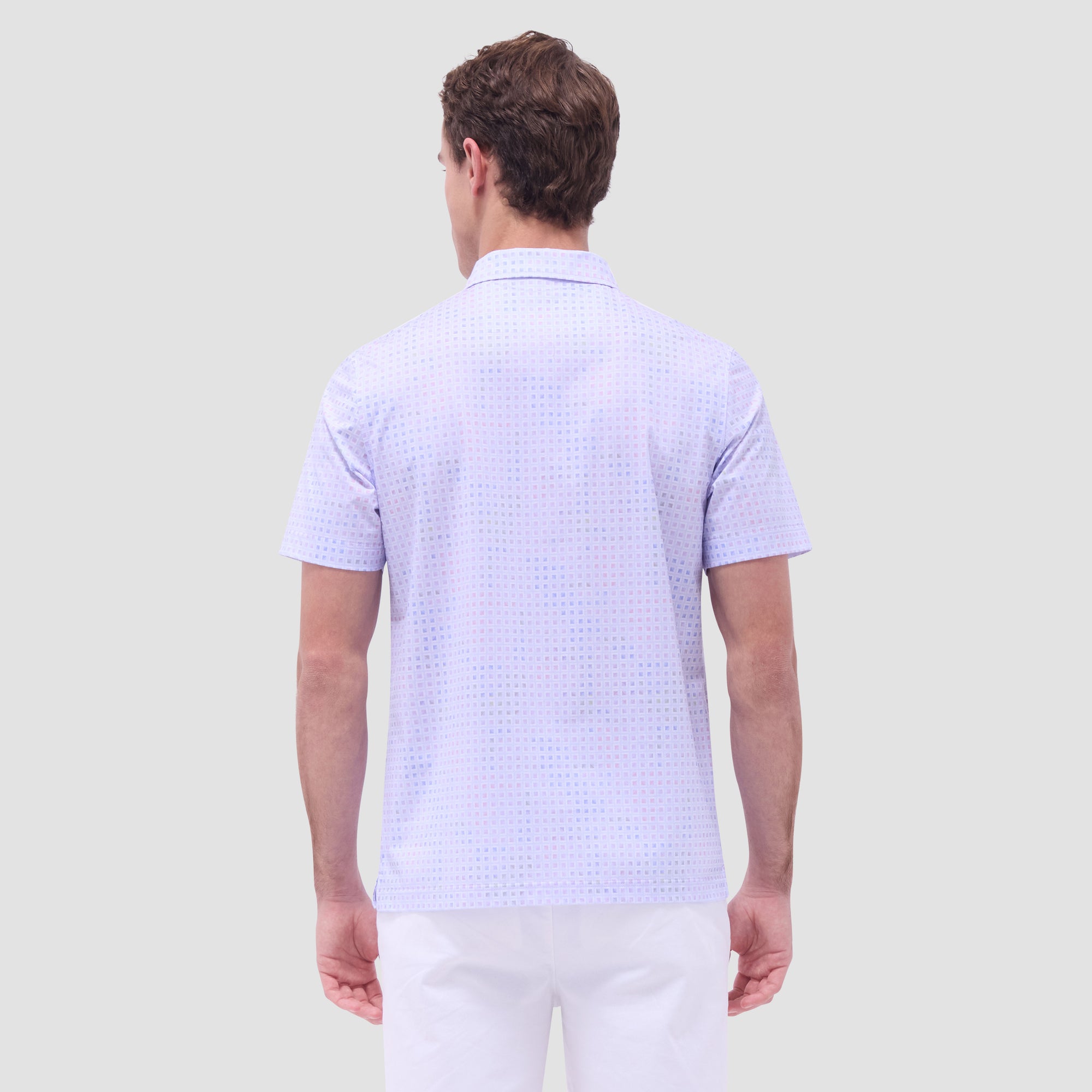 Victor Mini Check OoohCotton Polo Shirt